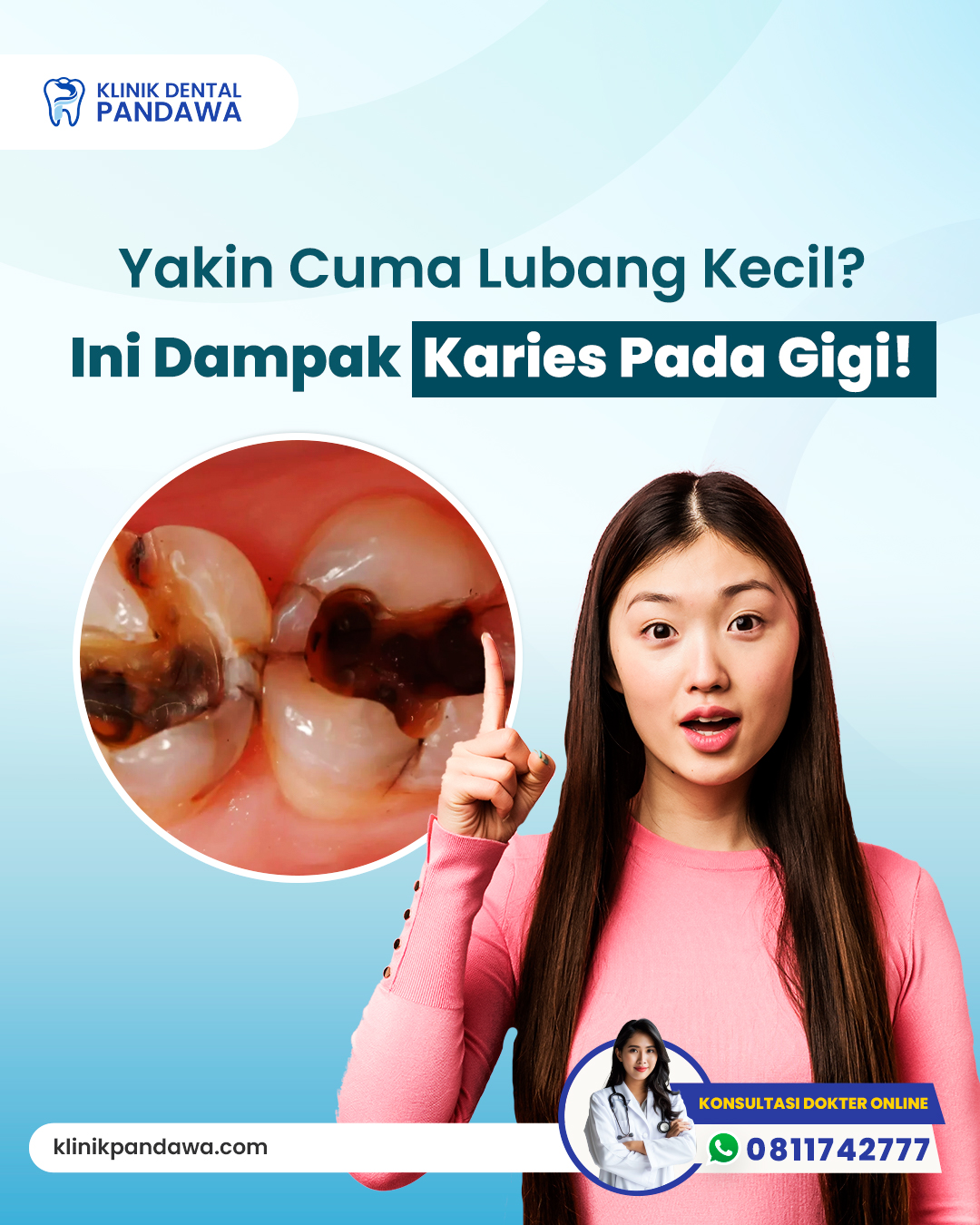 Klinikdental.pandawa Facebook ad