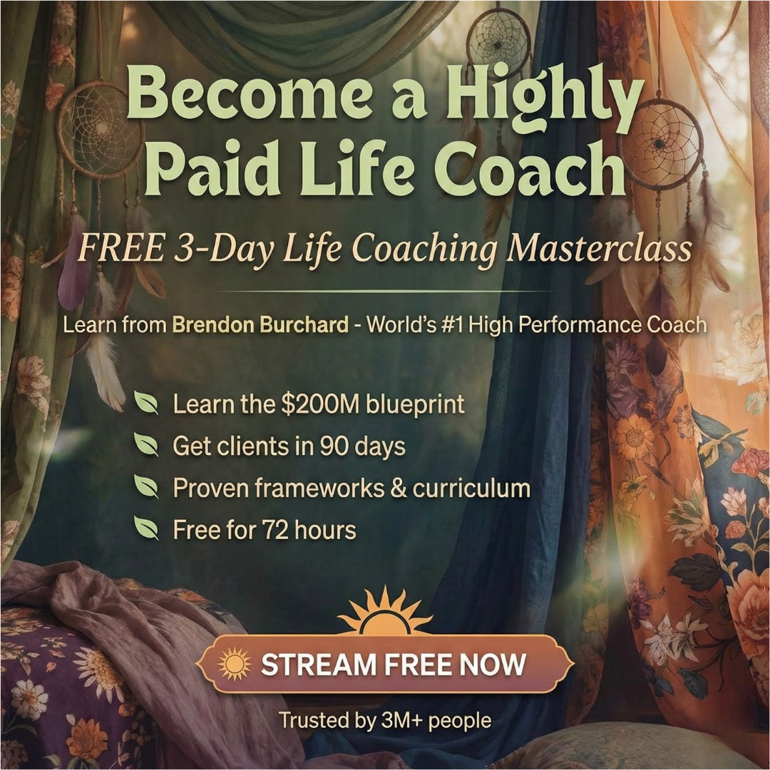 Brendon Burchard - Live. Love. Matter. Facebook ad