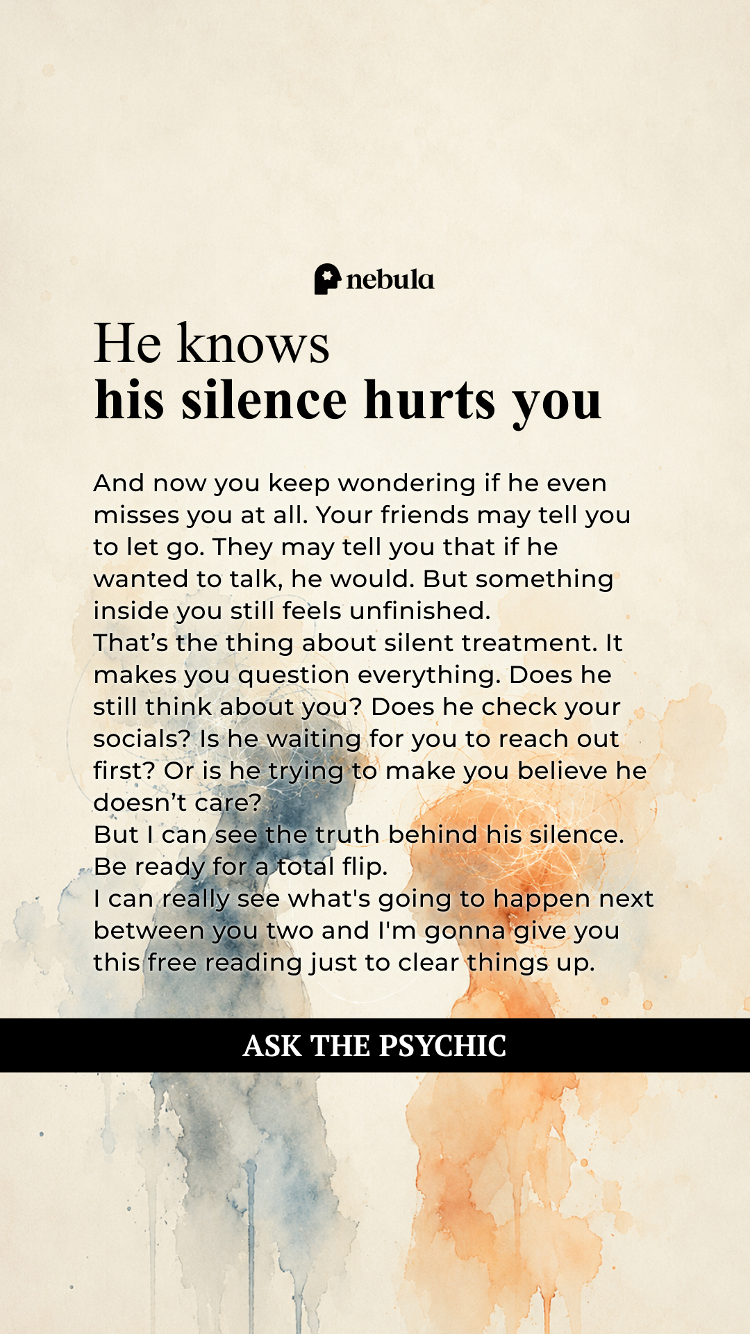 Your Relationship Advisor Facebook ad