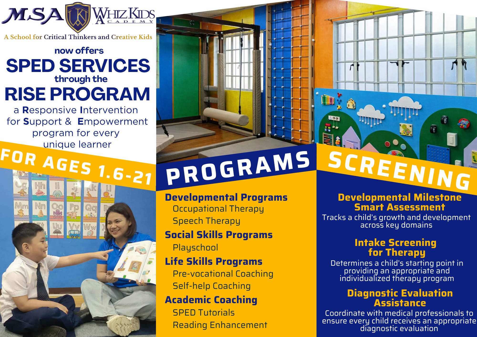 MSA Whiz Kids Academy Inc. Facebook ad: ๐๐ฏ๐๐ซ๐ฒ ๐ฅ๐๐๐ซ๐ง๐๐ซ ๐๐๐ฌ๐๐ซ๐ฏ๐๐ฌ ๐โฆ