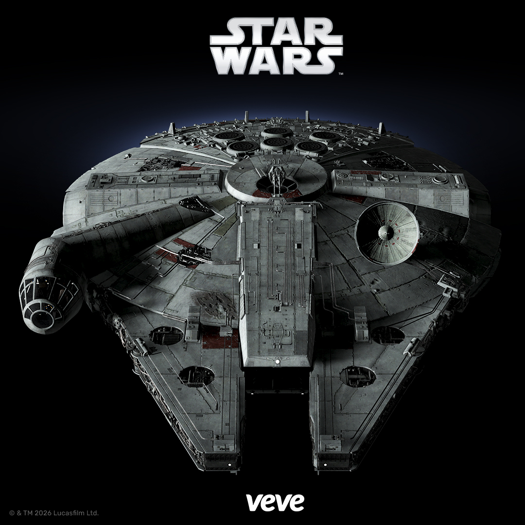 VeVe Digital Collectibles Facebook ad: The Force is strong with this collection.