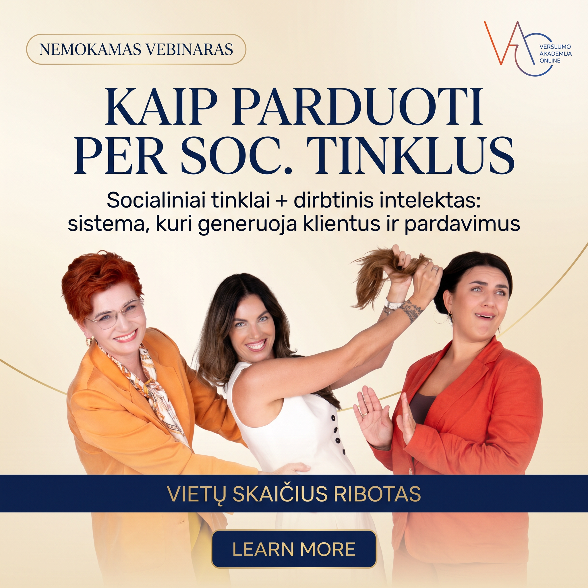 Verslumo Akademija Online Facebook ad: Registruokis čia -->