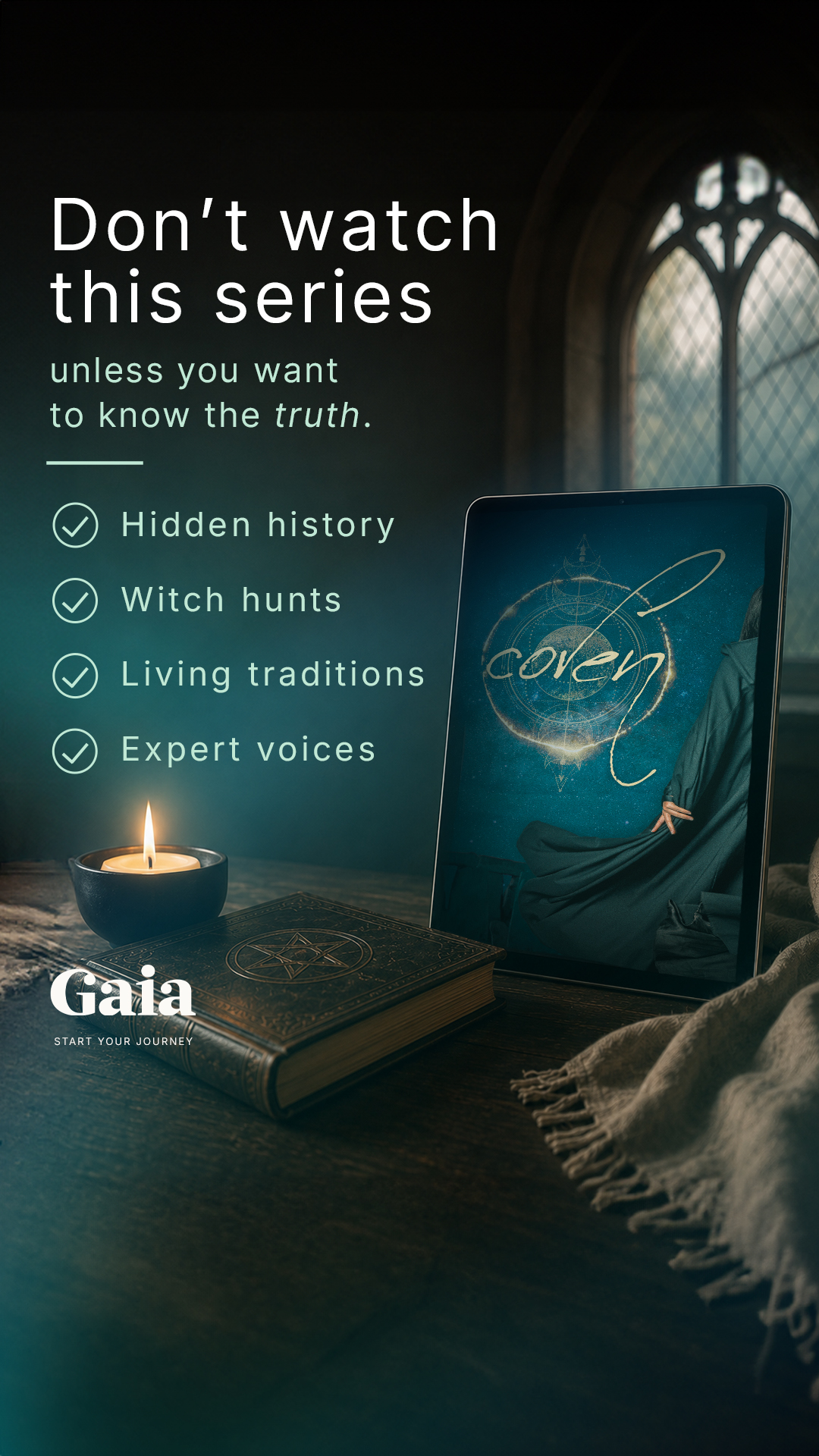 Gaia Facebook ad
