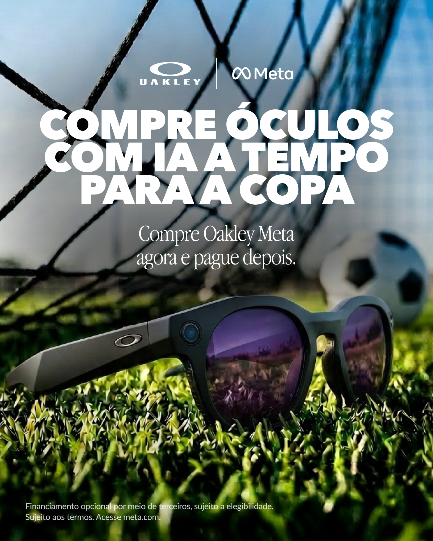 Oakley Meta Facebook ad