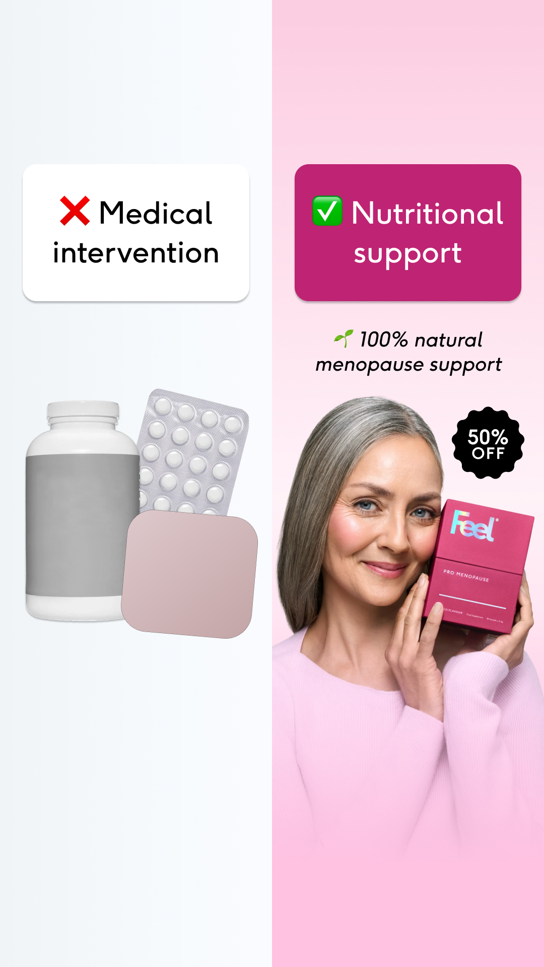Feel Facebook ad