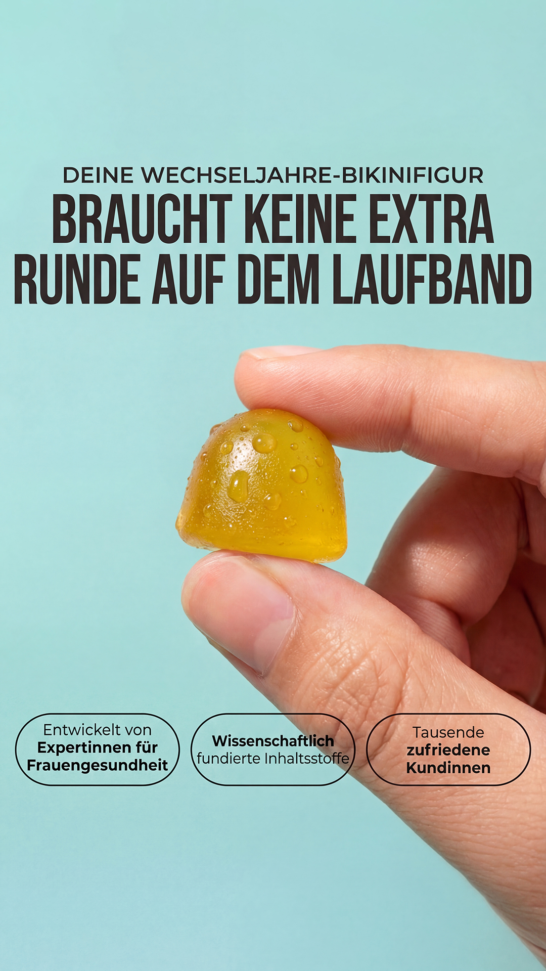 Femipure Facebook ad: Was dir niemand über Cortisol und Bauchfett erzählt