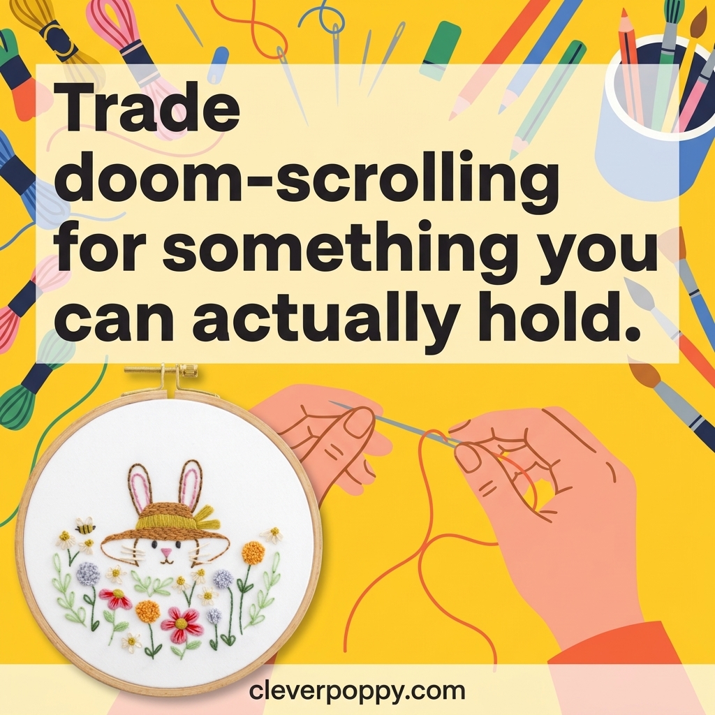 Clever Poppy Facebook ad
