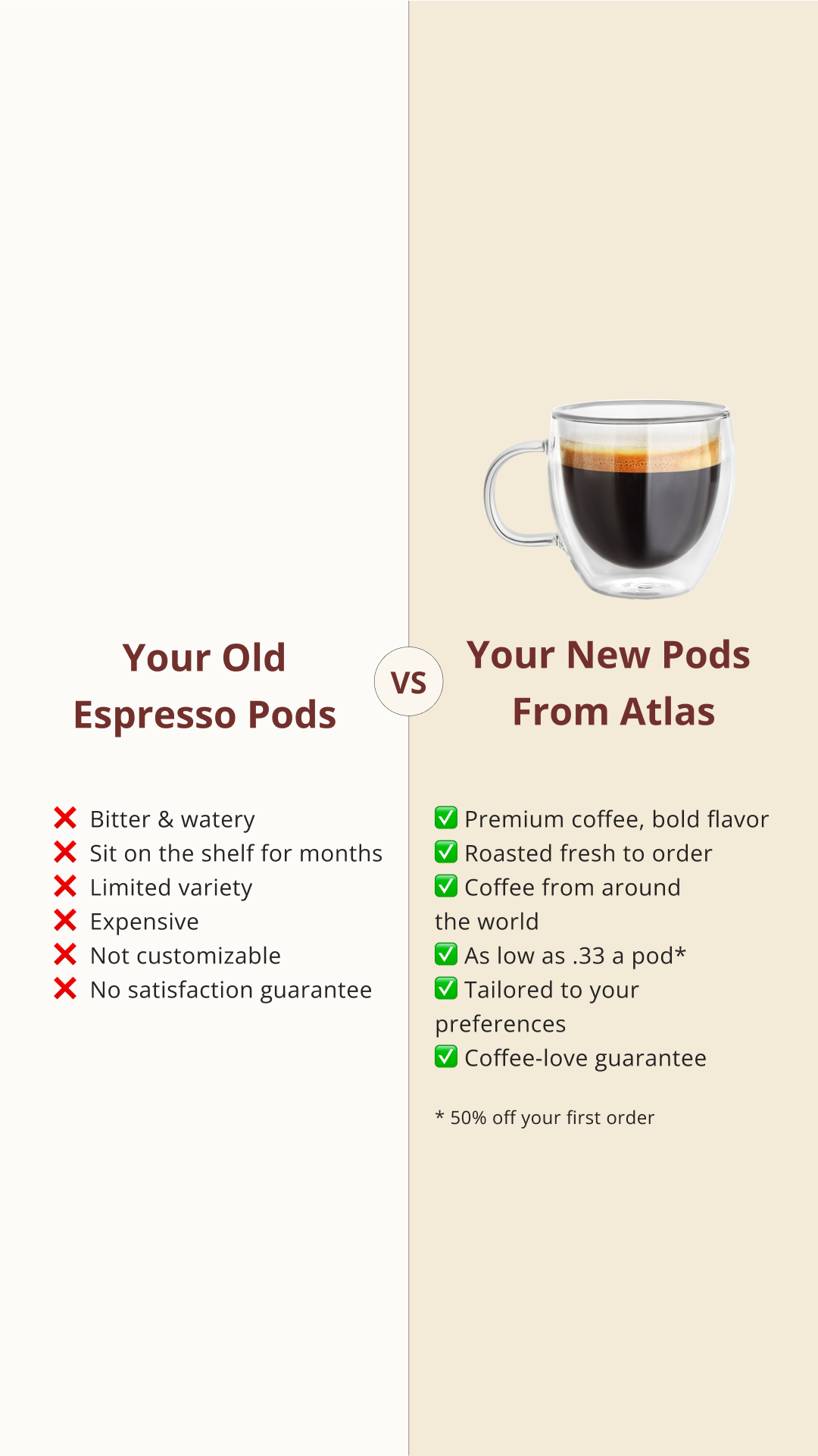 Atlas Coffee Club Facebook ad