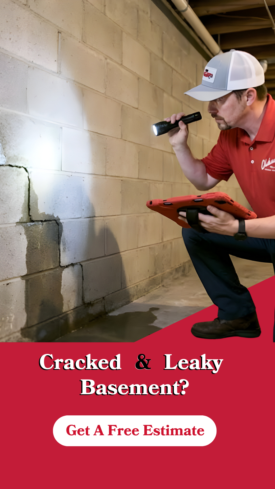 Olshan Foundation Repair Facebook ad