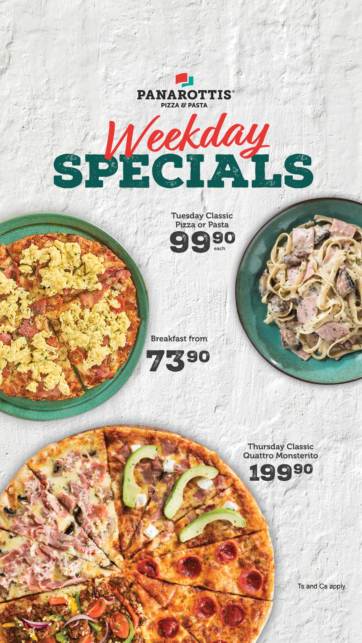 Panarottis Facebook ad from Jul 1, 2026