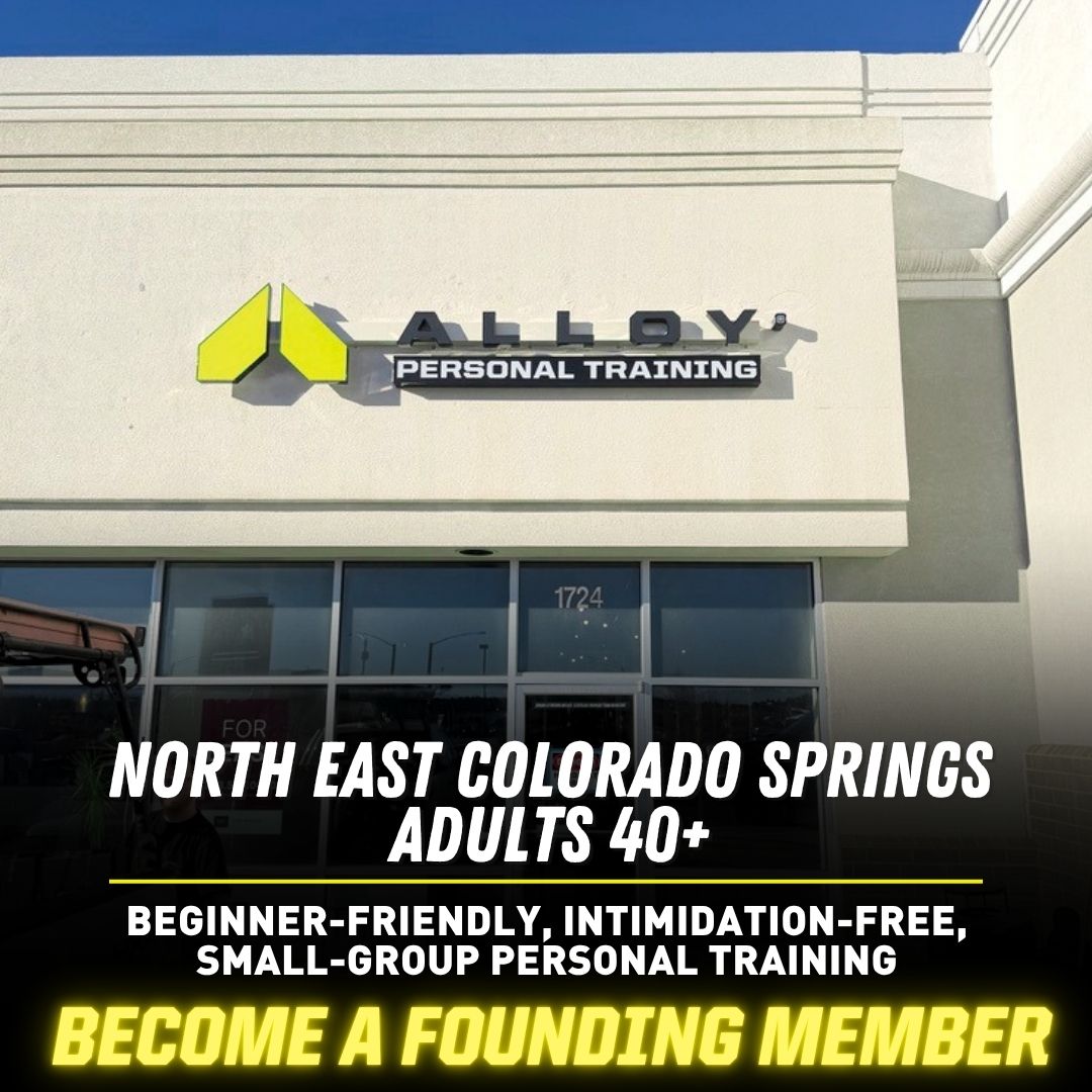 Alloy Personal Training Colorado Springs Facebook ad: Become A Founding Member