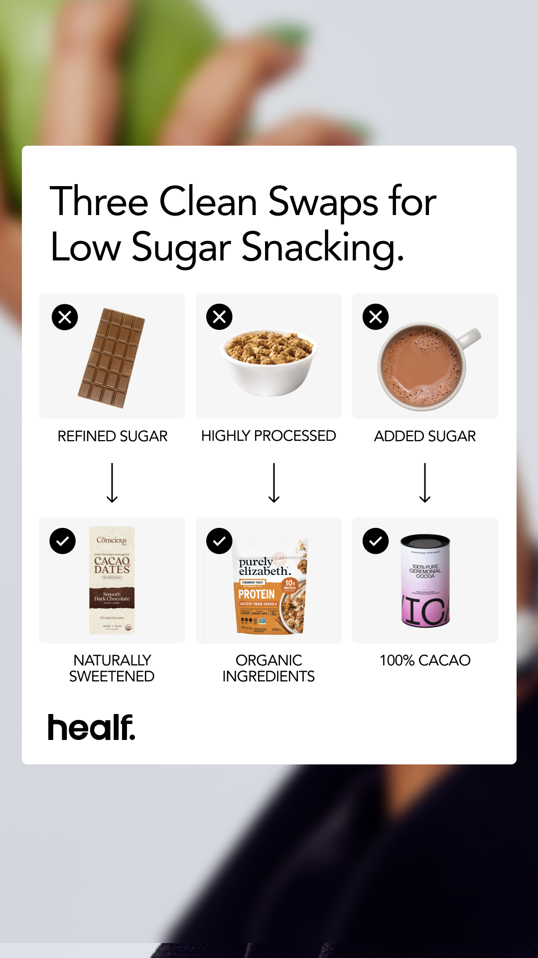 Healf. Facebook ad