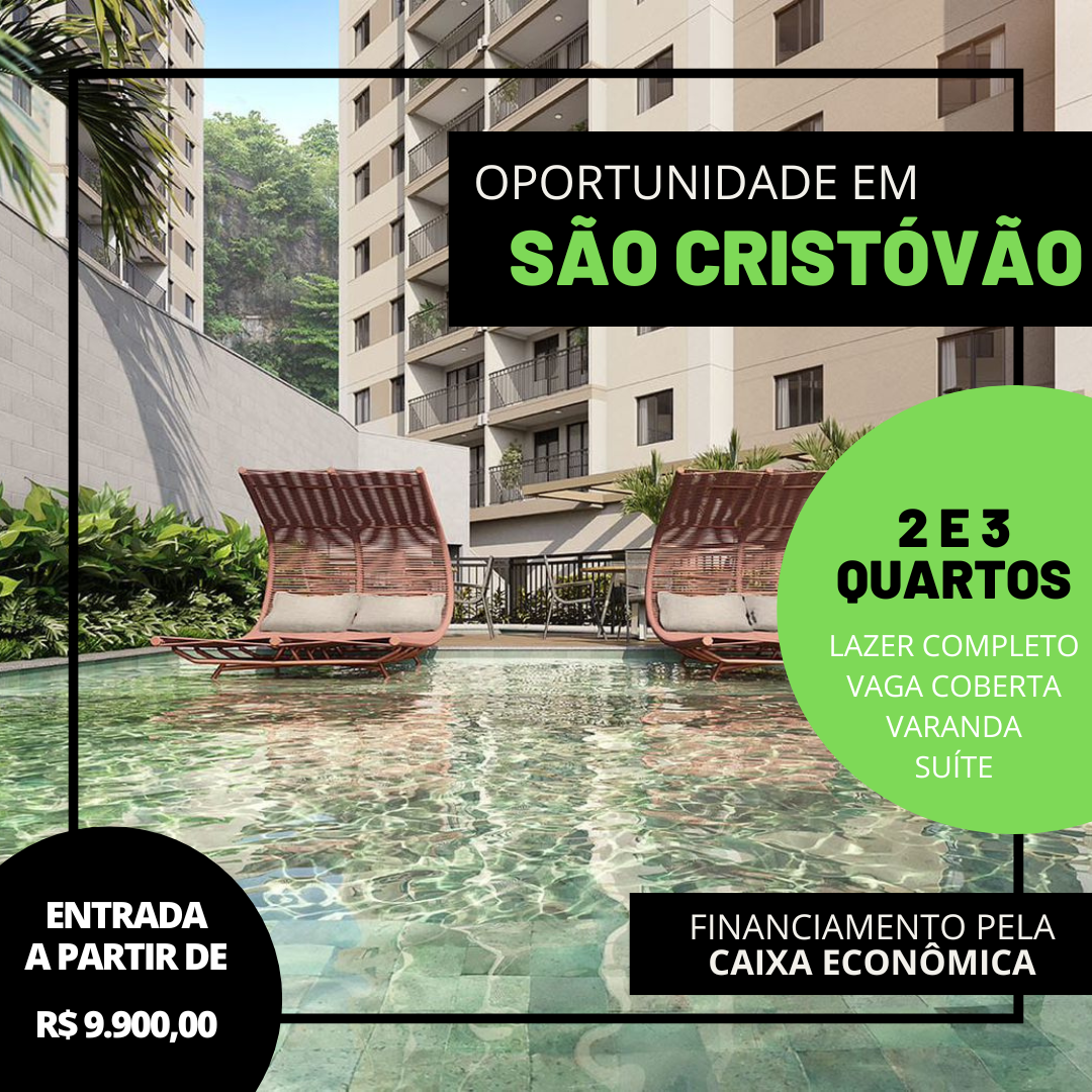 Oliveira Imóveis RJ Facebook ad: Entrada a partir de R$9.900,00