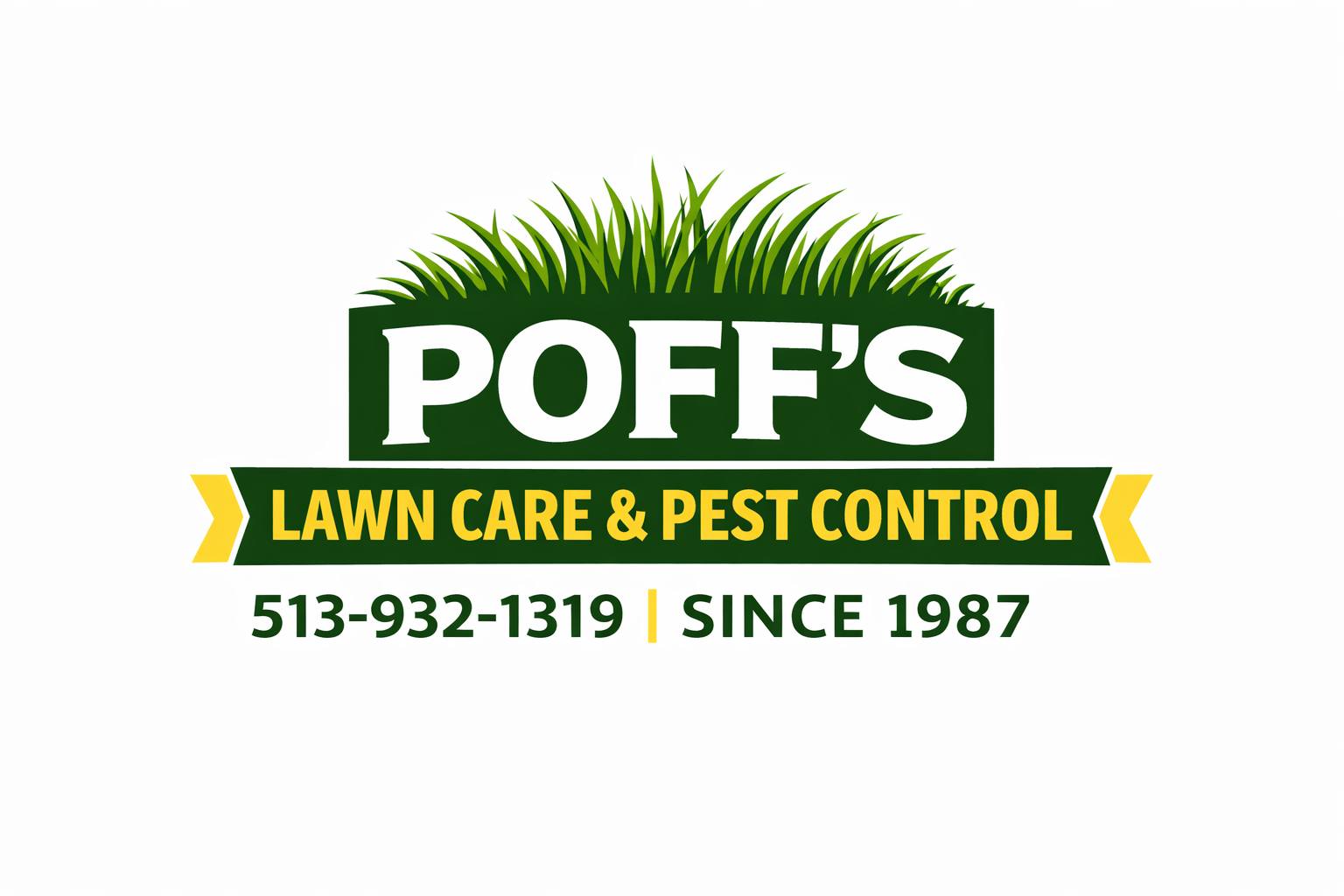Poff's Lawn Care & Pest Control Services Facebook ad