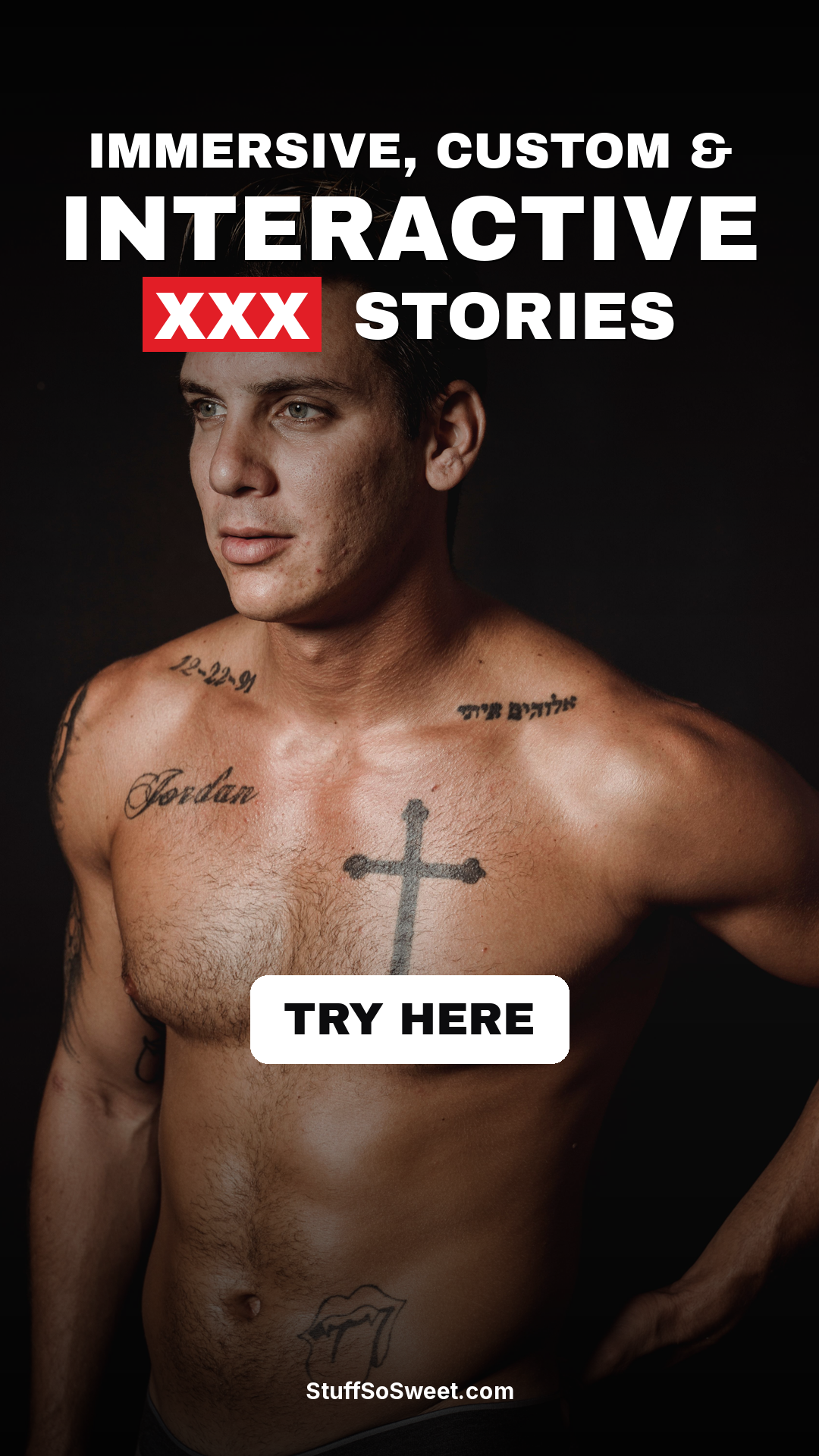 Stuff So Sweet Facebook ad: Interactive Adult Stories