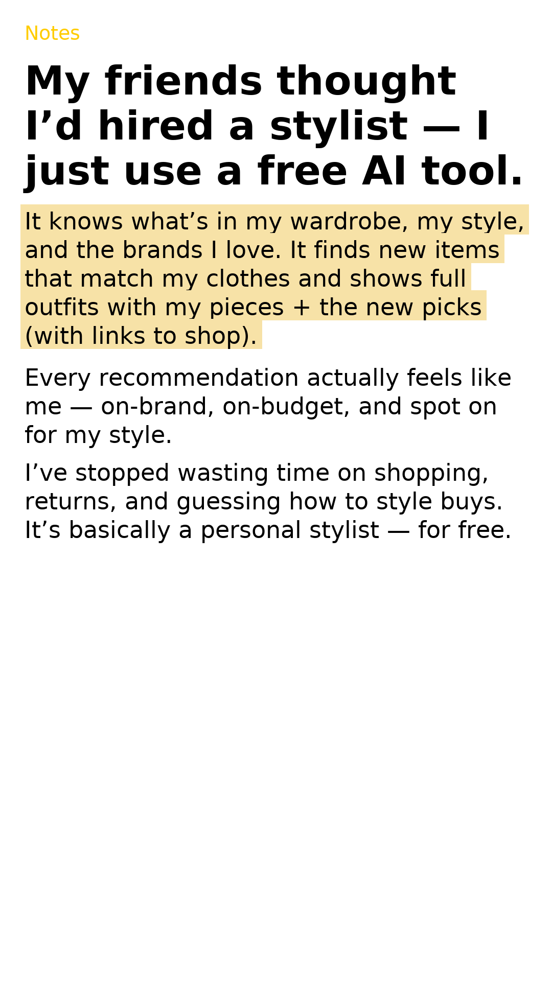 DressUp Facebook ad
