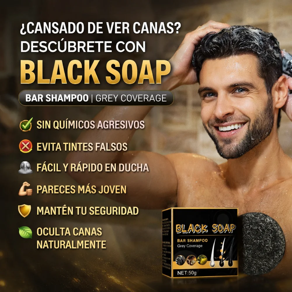 NovaShop Facebook ad: ¿Notas que las canas te hacen lucir mayor…