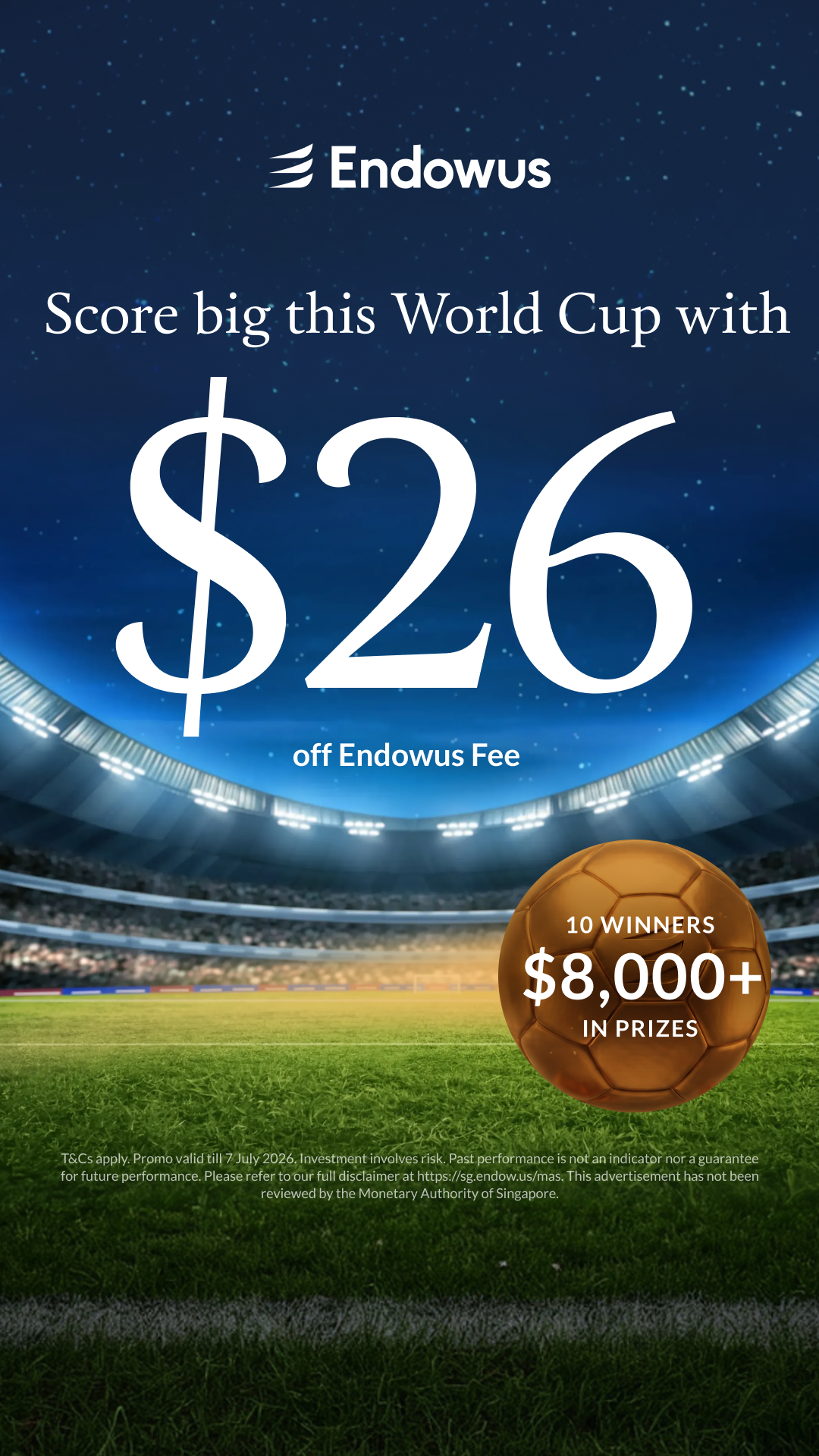 Endowus Facebook ad