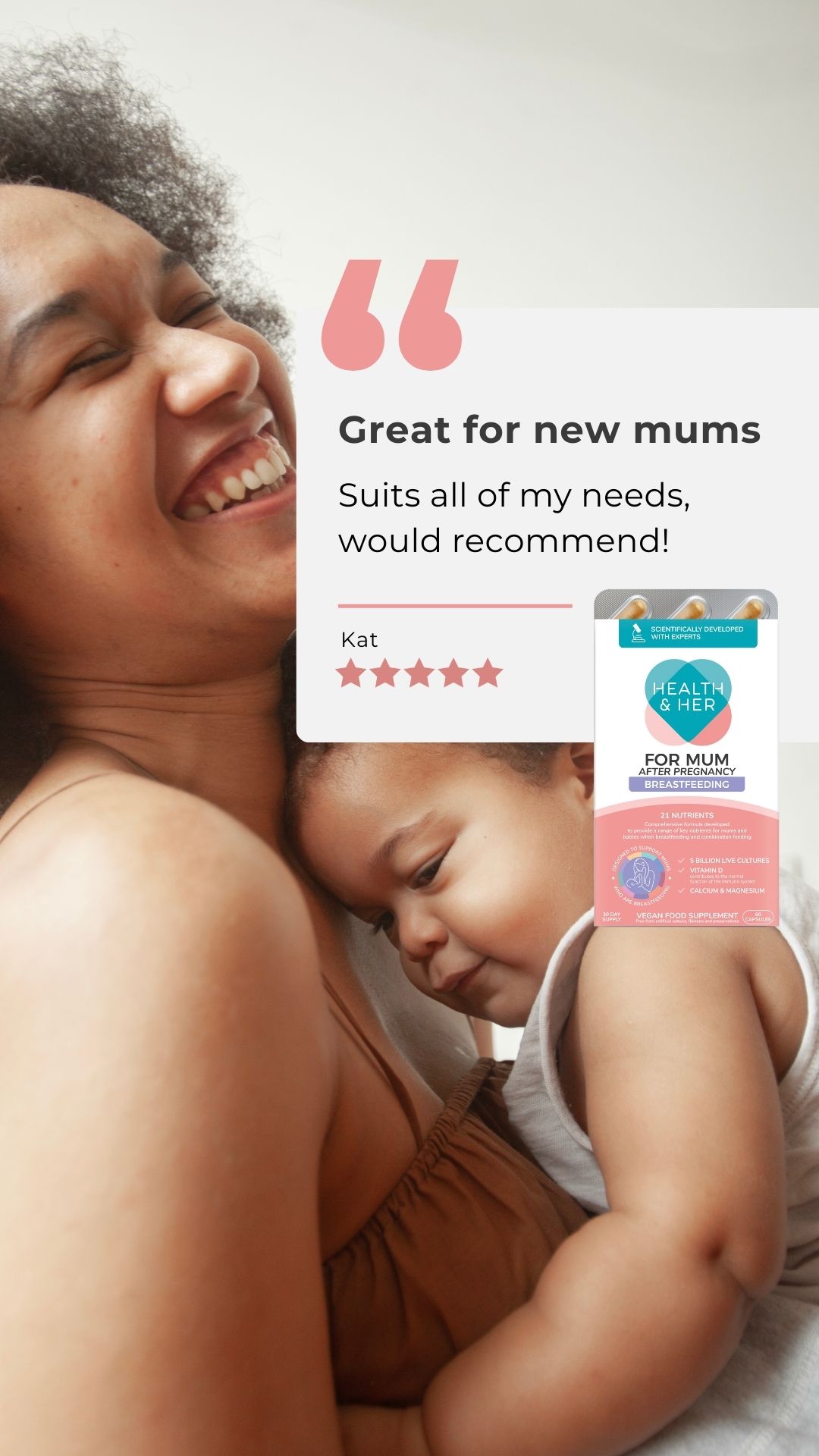 Health & Her Facebook ad
