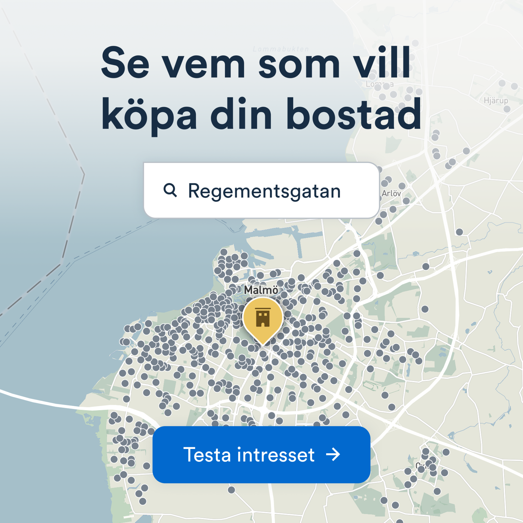 Norban Facebook ad: Se vem som vill köpa din bostad
