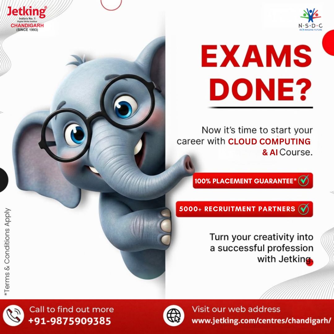 Jetking Chandigarh Facebook ad: Chat Now for Career Guidance