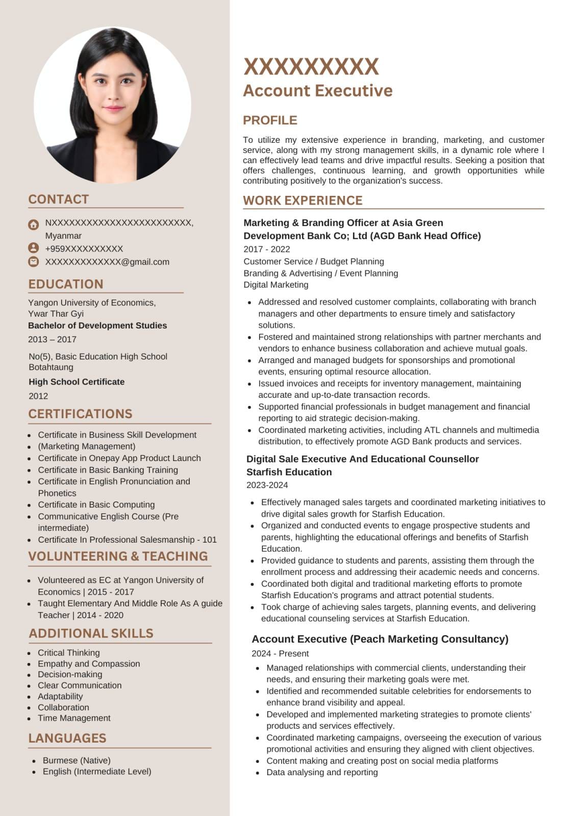 CV Resume Creator Facebook ad: သံရုံး Interview တွေဖြေဖို့ စာရွက်စာတမ်းတွေ လိုအပ်နေပြီလား.