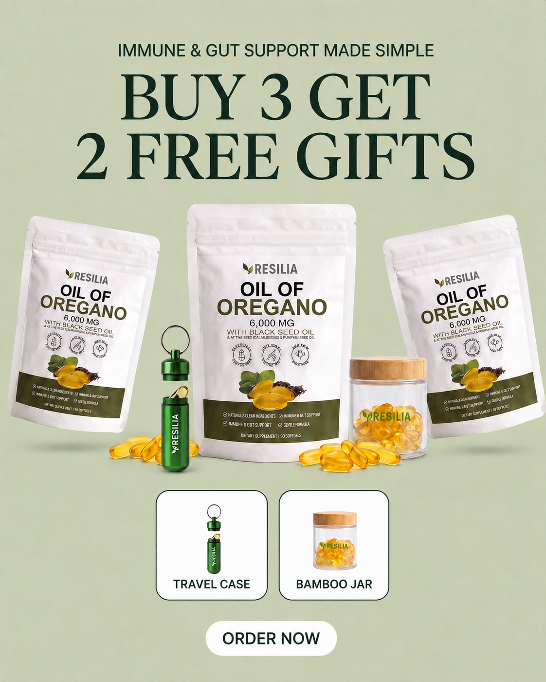 Belly Better Daily Facebook ad: 50% Off + 30-Day Guarantee