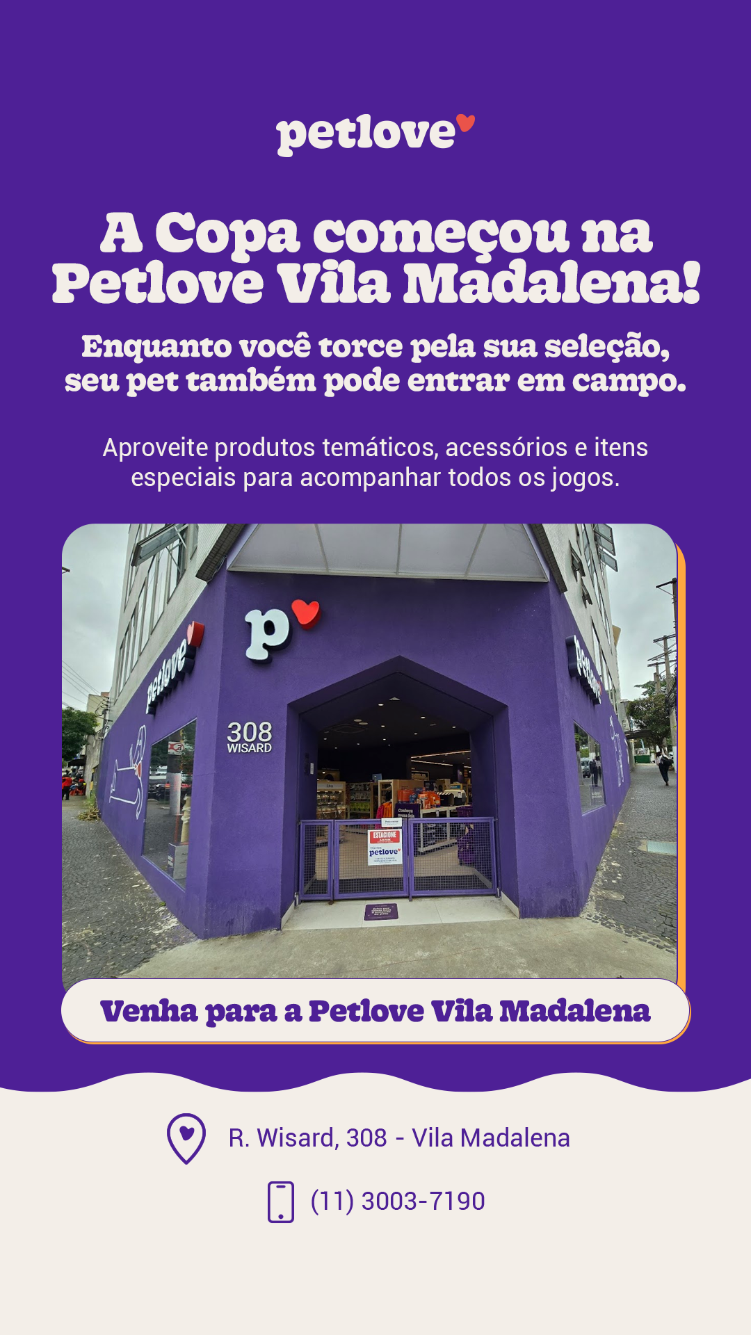 Petlove Facebook ad