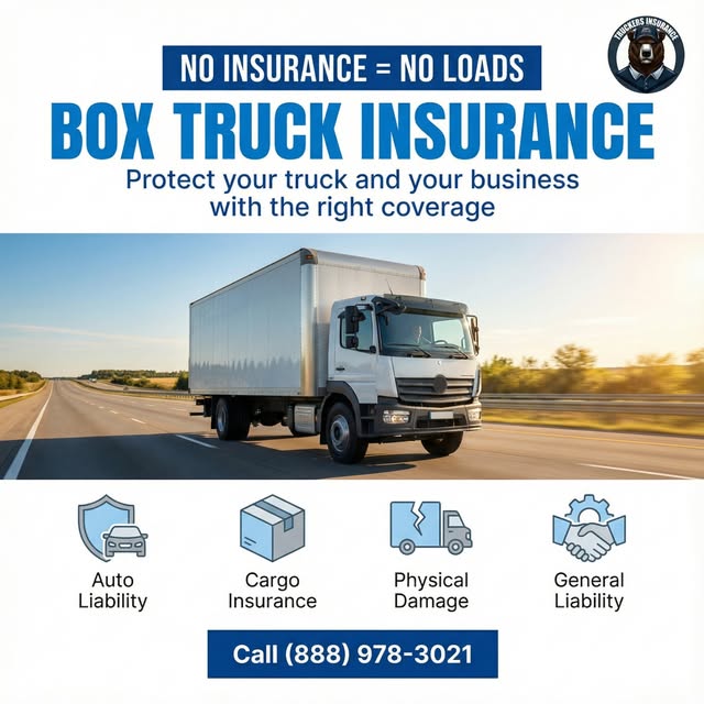 Truckers Insurance USA Facebook ad: Every trucking business knows the risks of operating…