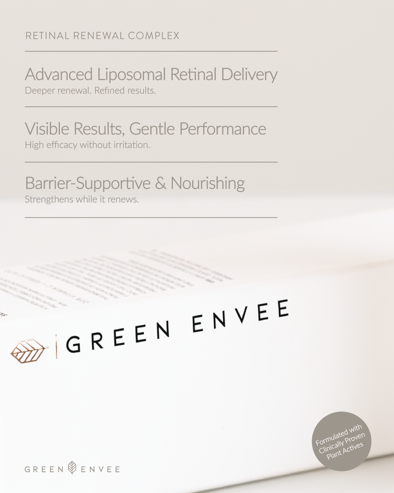 Green Envee Facebook ad
