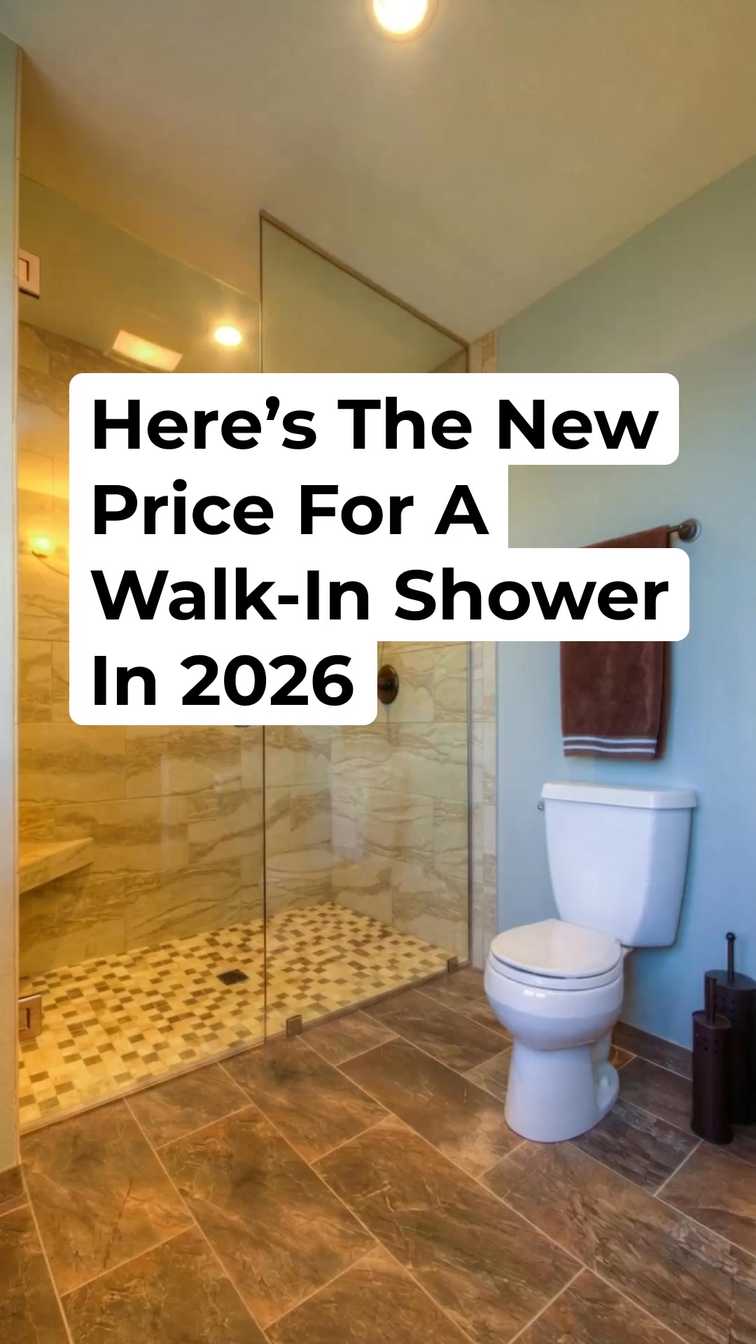 HomeBuddy.com Facebook ad: Here's What a 1-Day Walk-in Shower Should Cost You