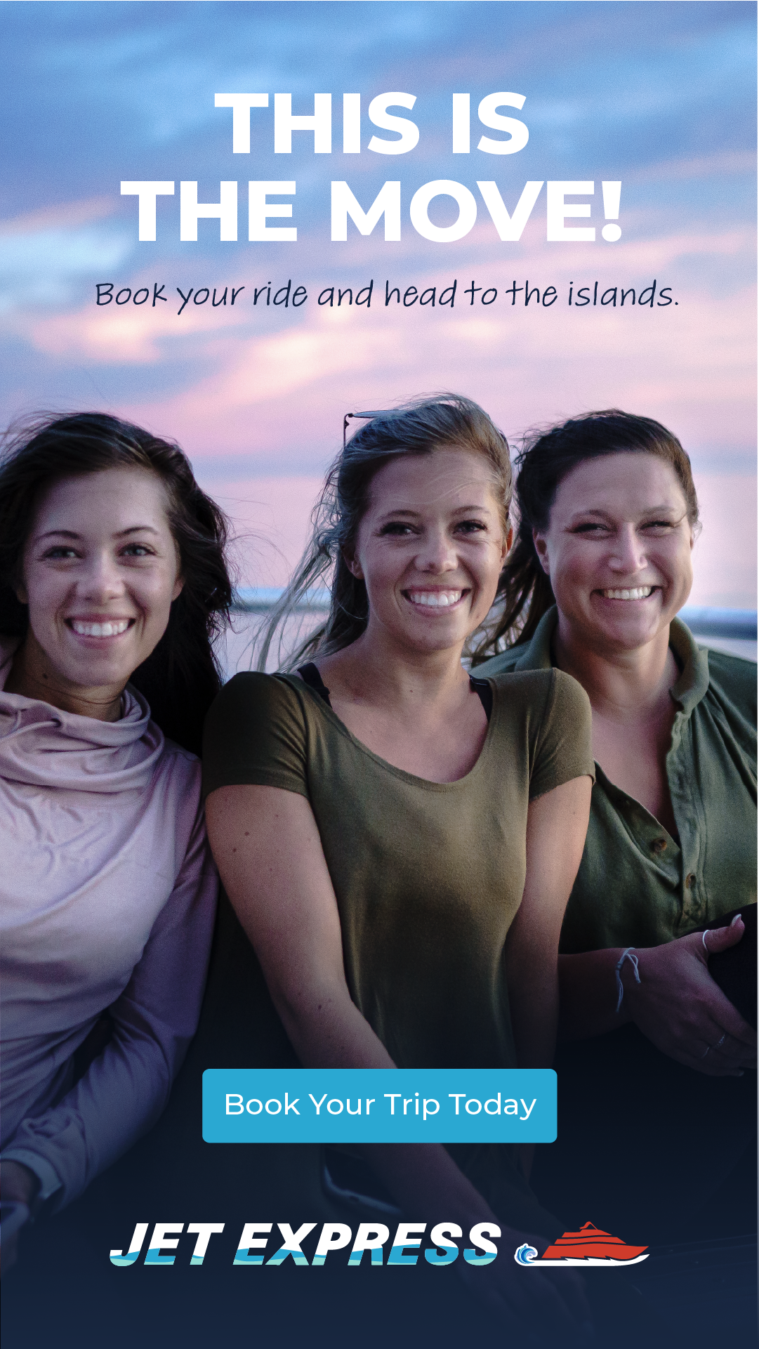 Jet Express Ferry to Put-in-Bay, Kelleys Island & Cedar Point Facebook ad