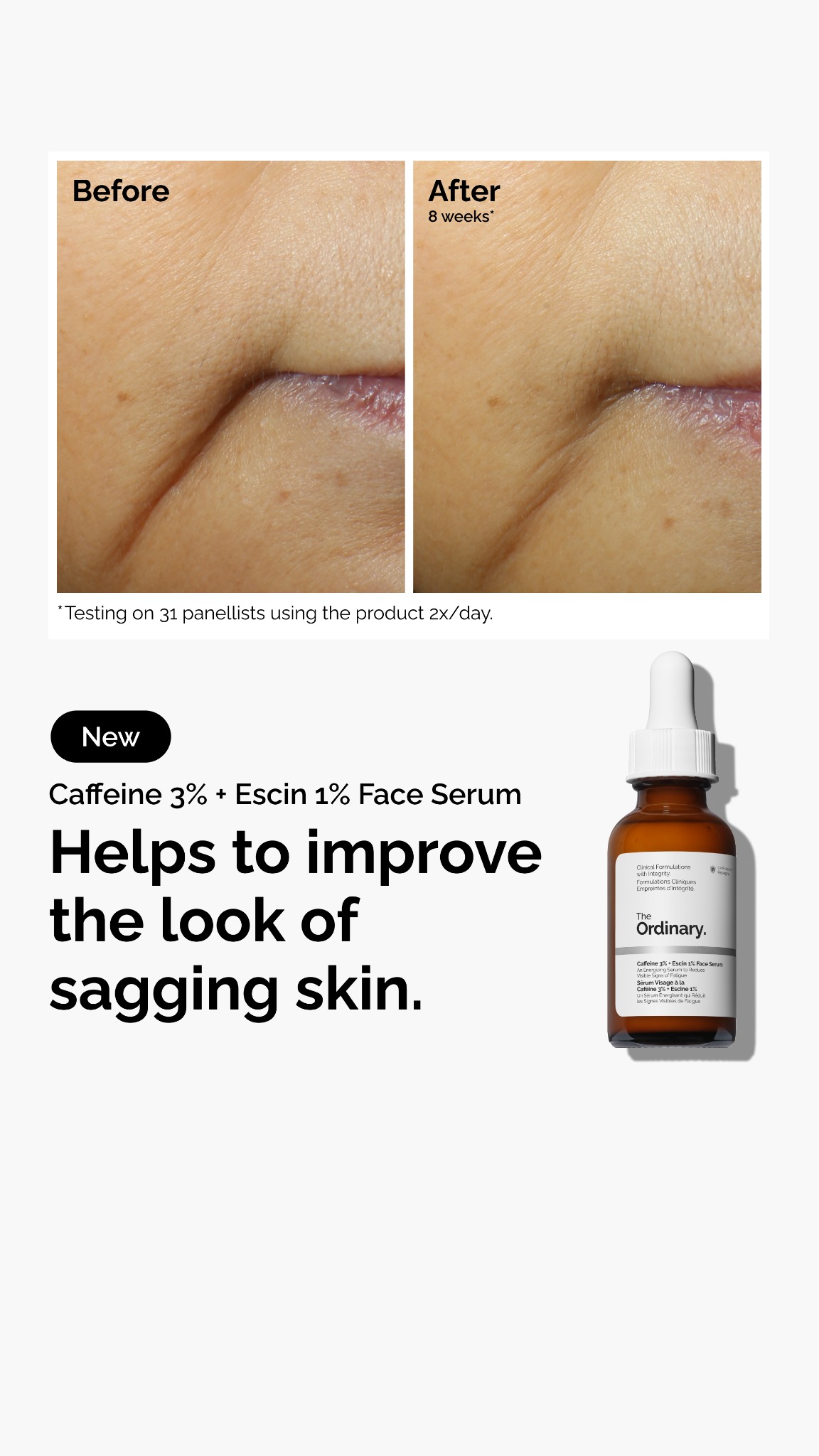 The Ordinary Facebook ad