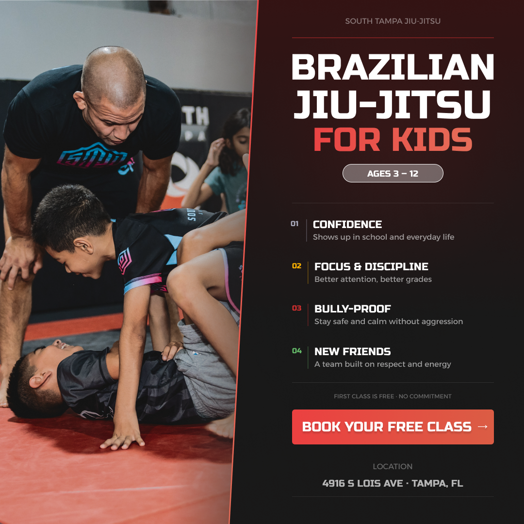 South Tampa Jiu-Jitsu & MMA Facebook ad: Book Your Free Class Today