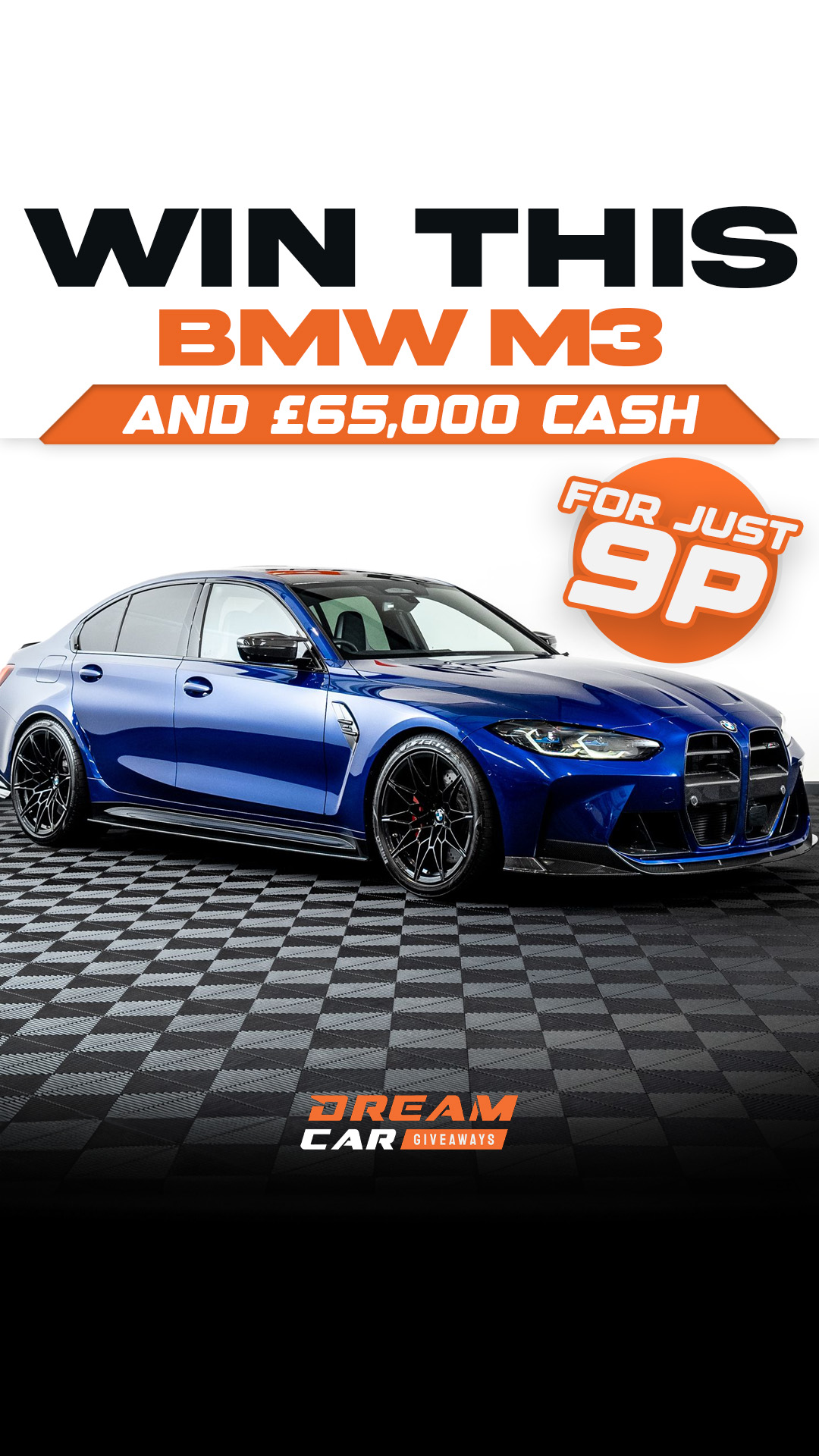 Dream Car Giveaways Facebook ad