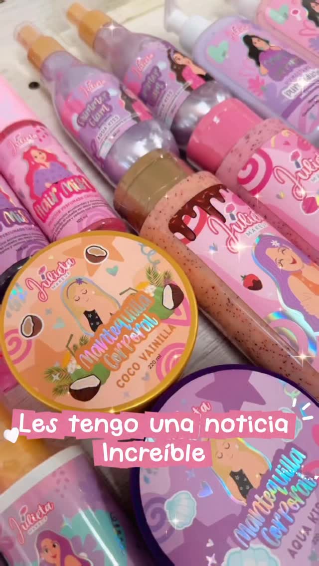 Julieta Makeup Oficial Facebook ad: Te tengo UNA SUPER NOTICIA