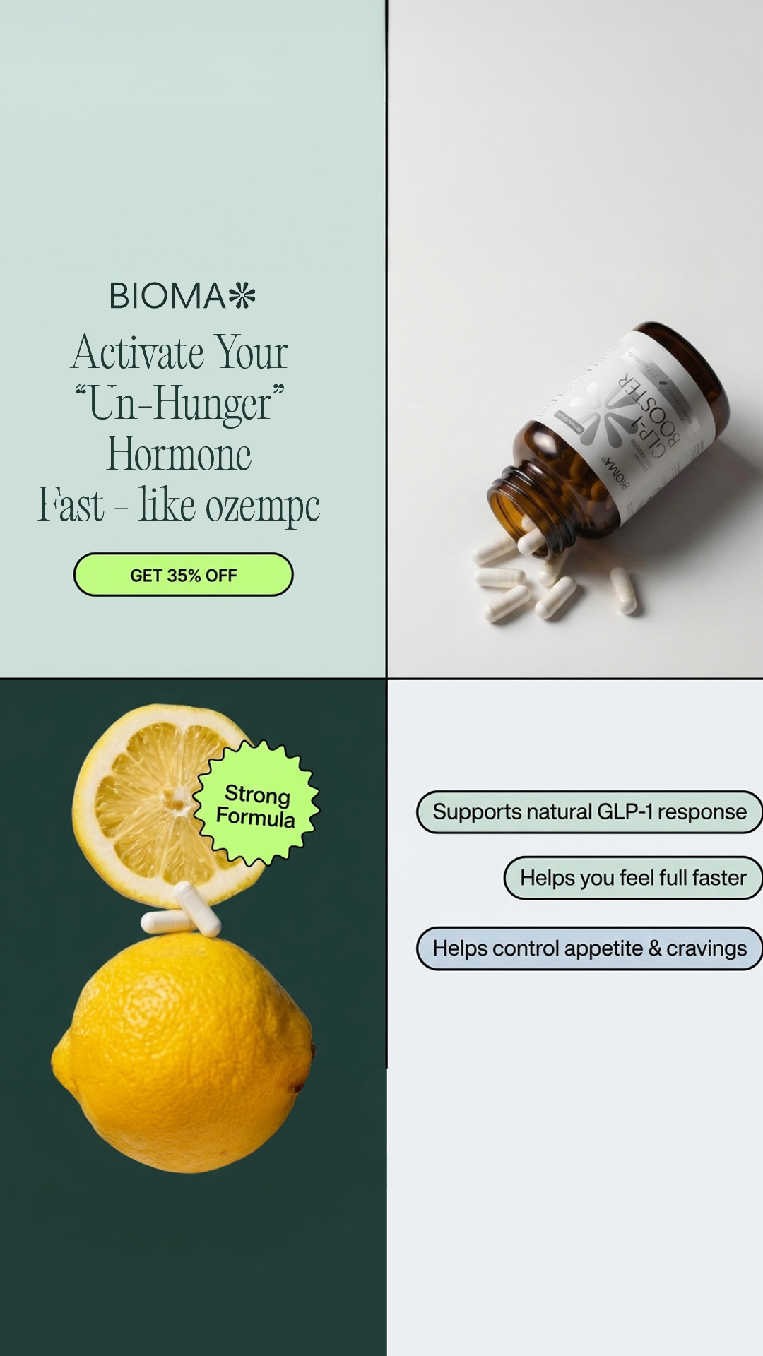 Bioma.Health Facebook ad