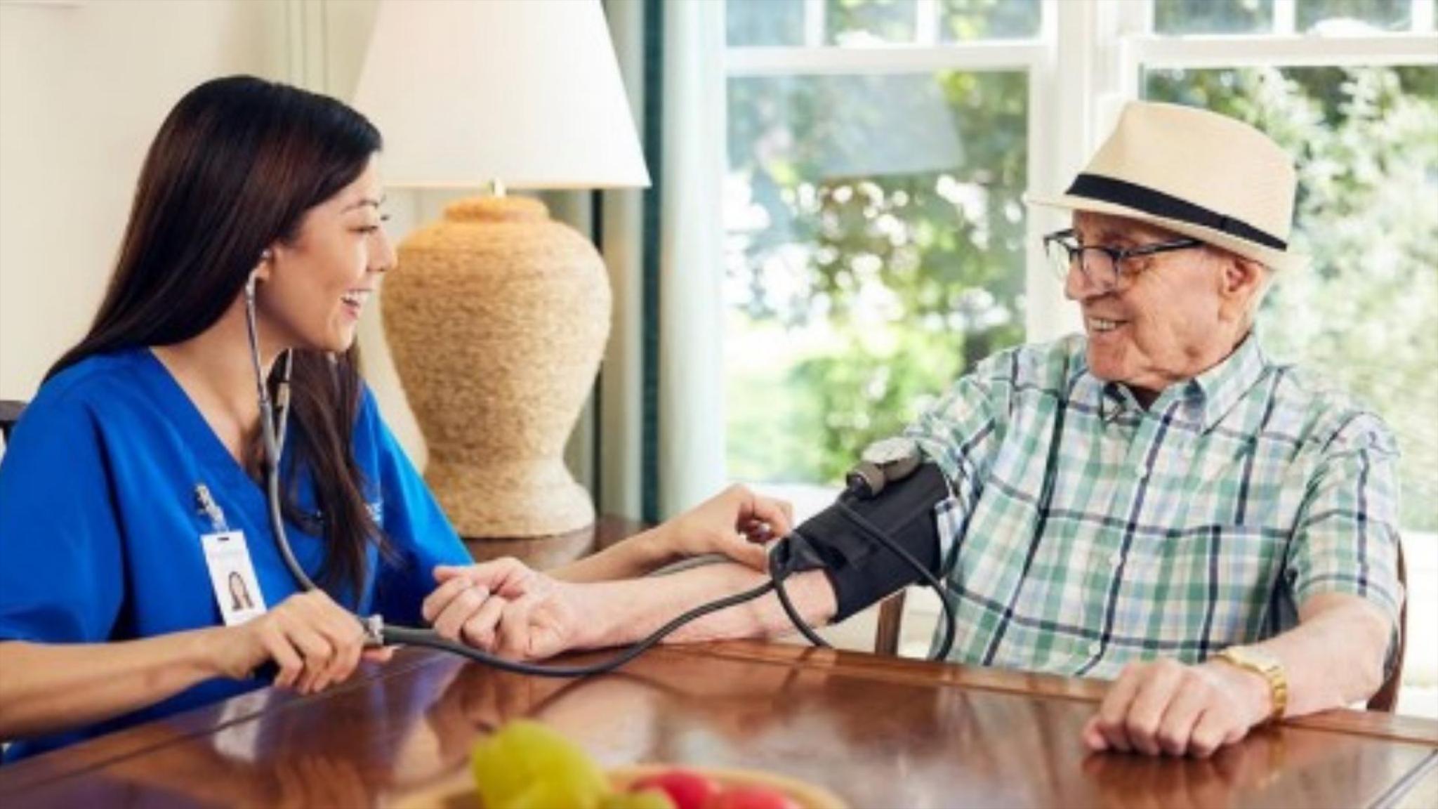 BrightStar Care Facebook ad: Elder Care That Comes to You