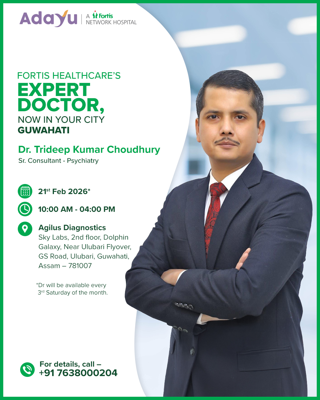Fortis Healthcare Facebook ad