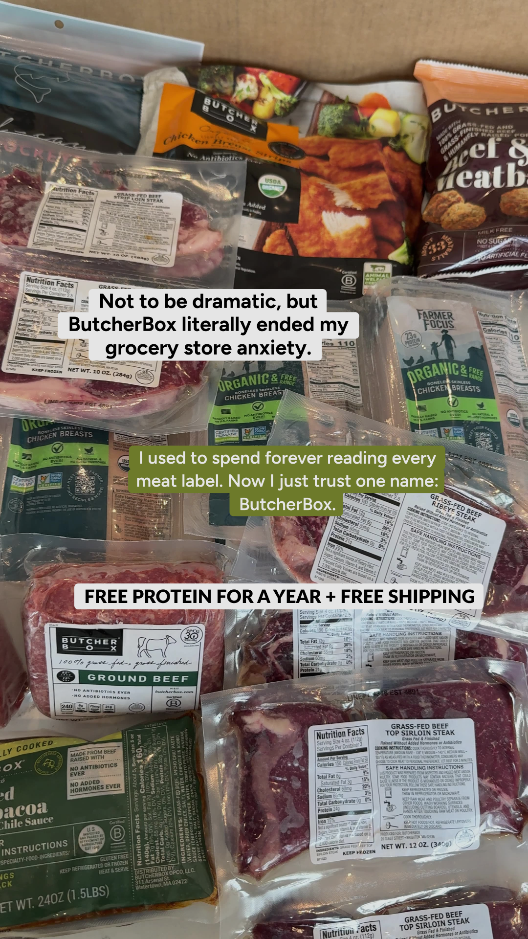ButcherBox Facebook ad
