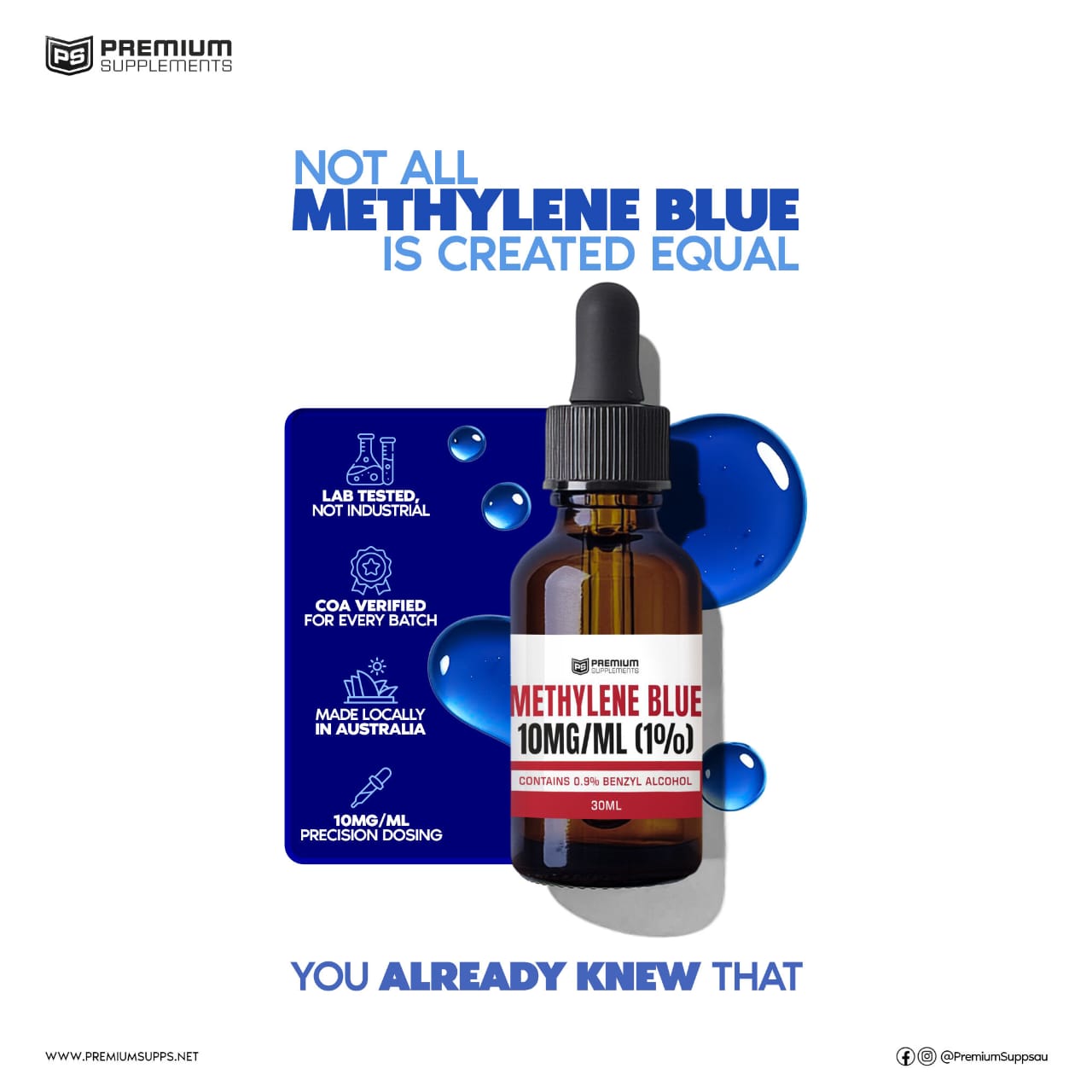 Premium Supps Facebook ad