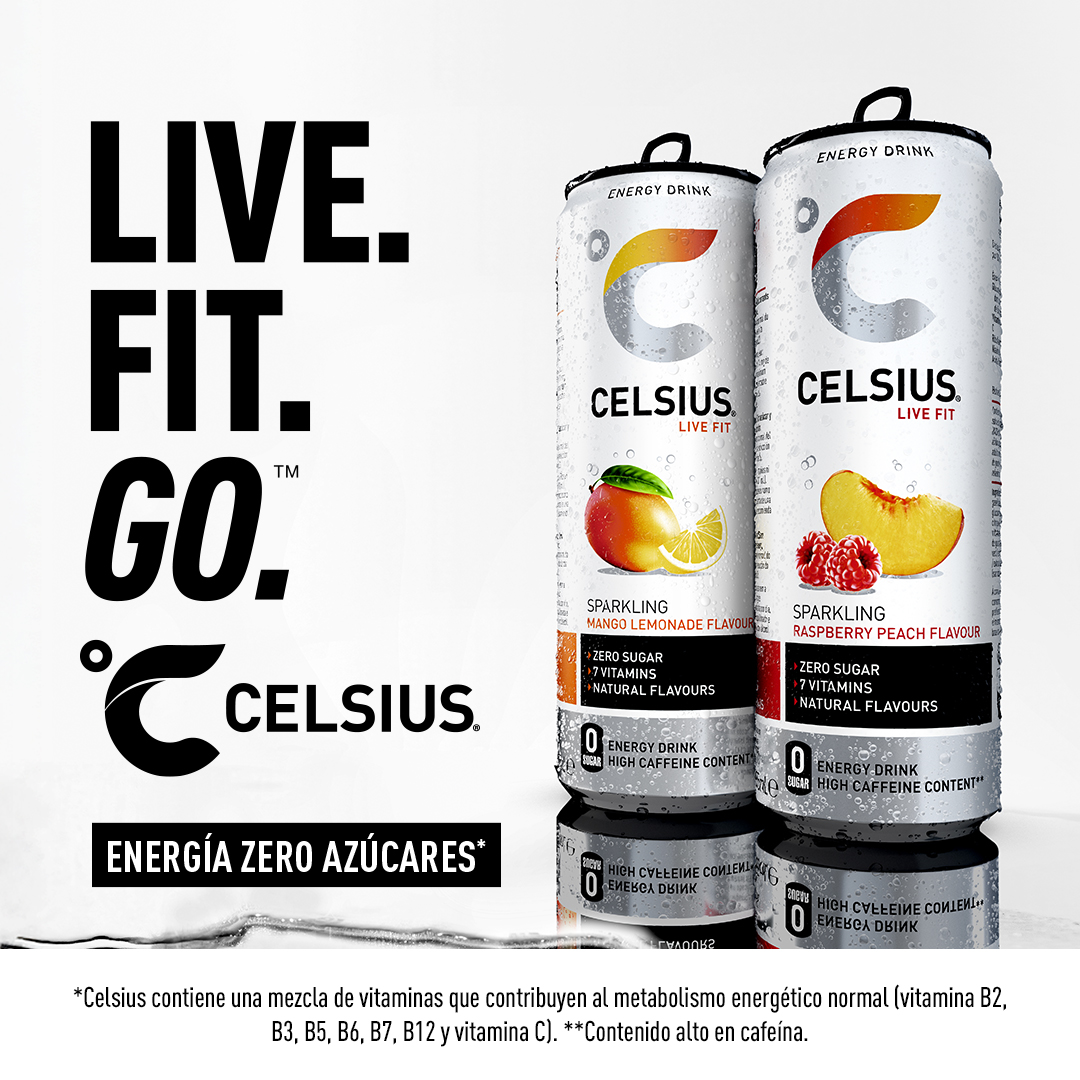 Celsius Europe Facebook ad from May 18, 2026