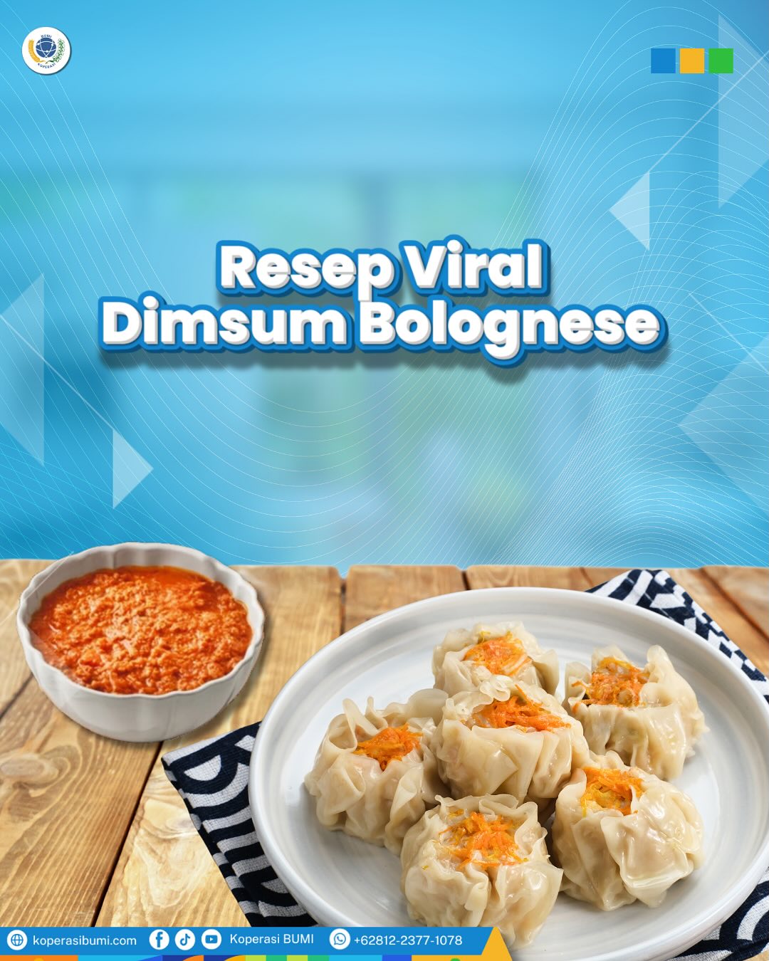 Koperasi Bina Usaha Mandiri Facebook ad: Dimsum nggak melulu harus klasik!