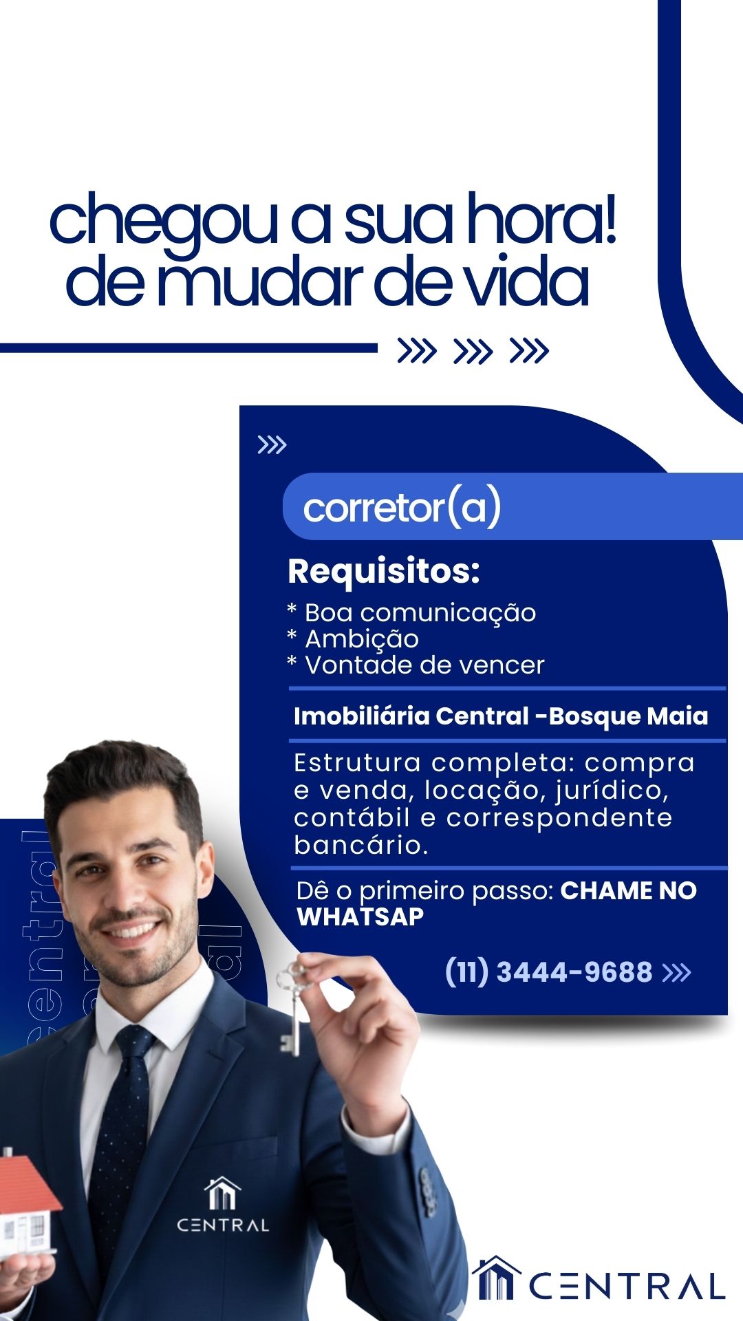 Imobiliária Central Facebook ad