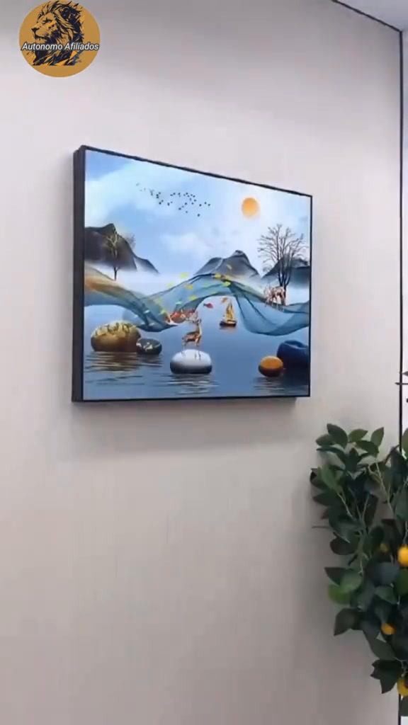 Winner ka dito Facebook ad: Modern Electric Meter Box Cover Wall Art