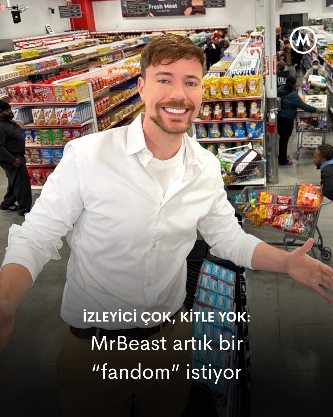 MediaCat Facebook ad: Neredeyse her 17 kişiden birinin abone olduğu MrBeast’in…