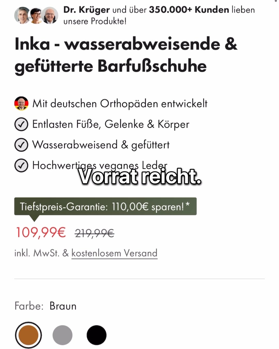 Freiluftkind Facebook ad: Echter Barfußkomfort. Endlich auch im Winter, mit dem…