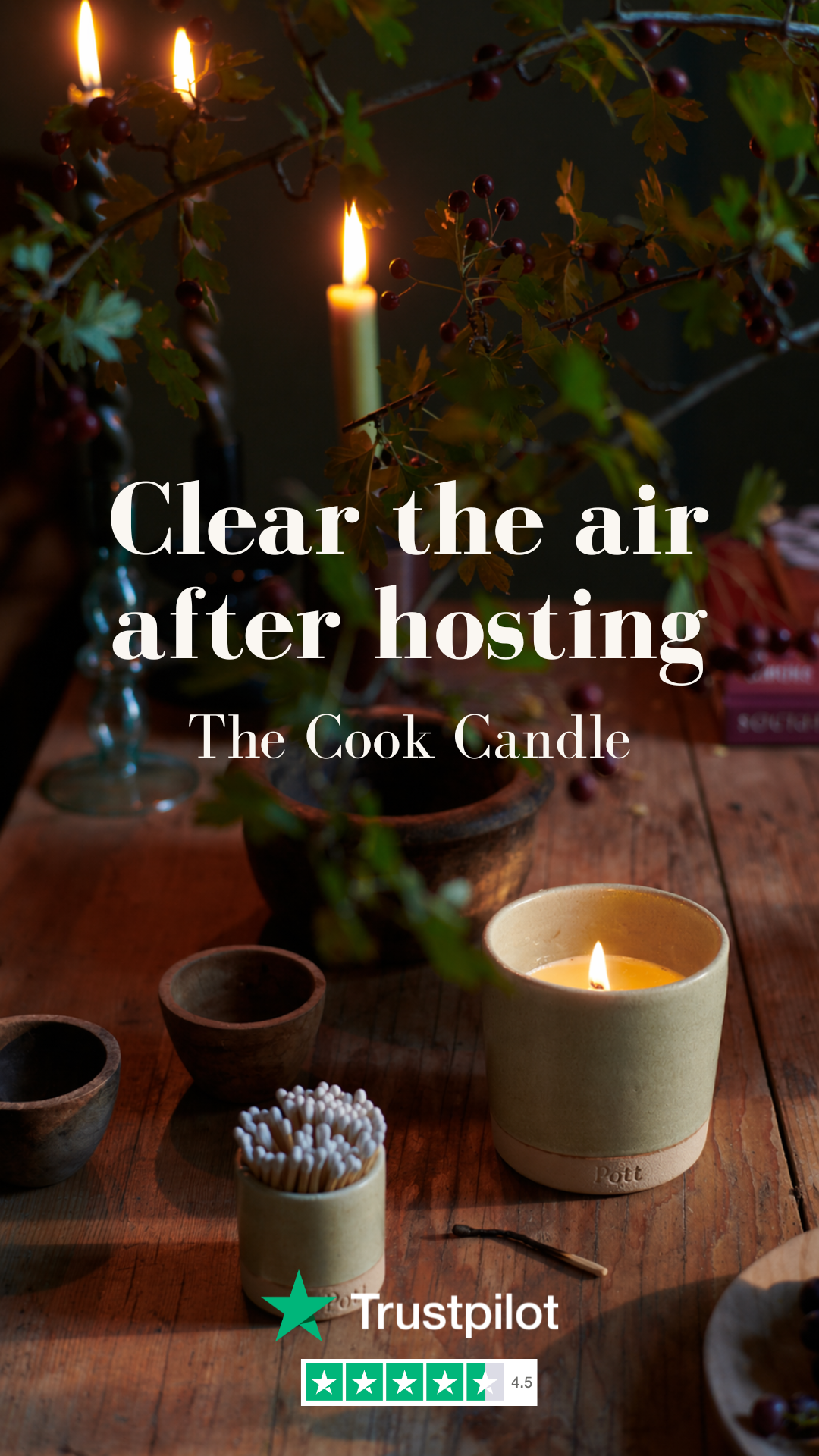 Pott Candles Facebook ad