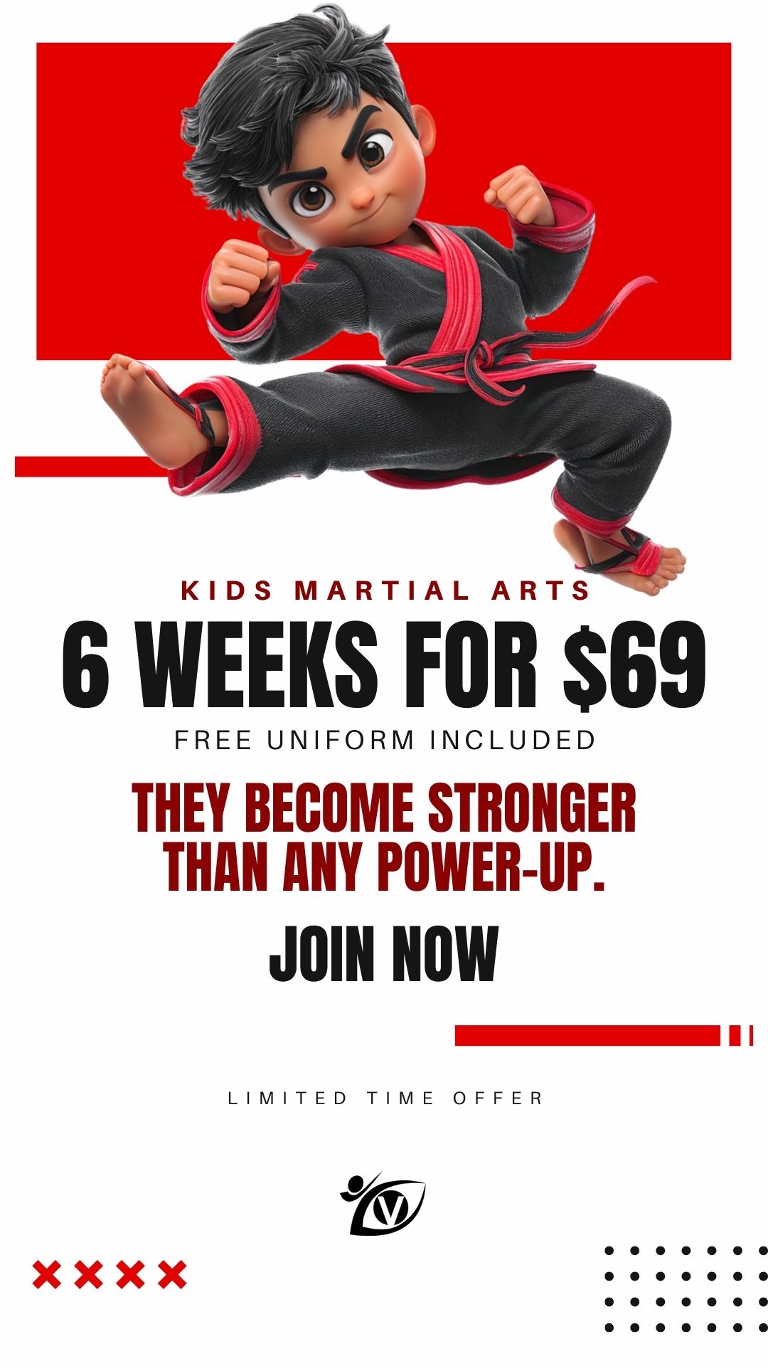 Vision Martial Arts-Wake Forest Facebook ad