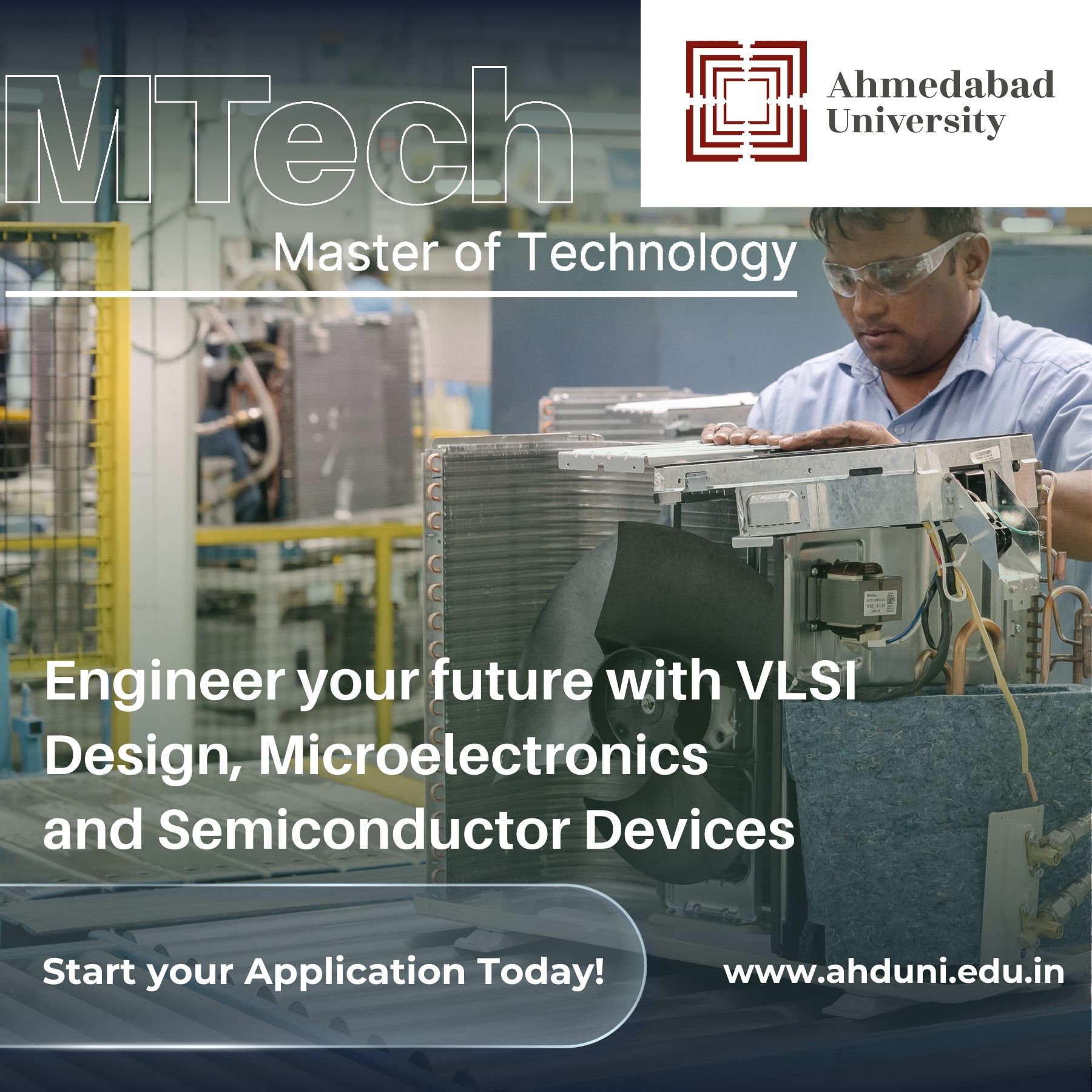 Ahmedabad University Facebook ad